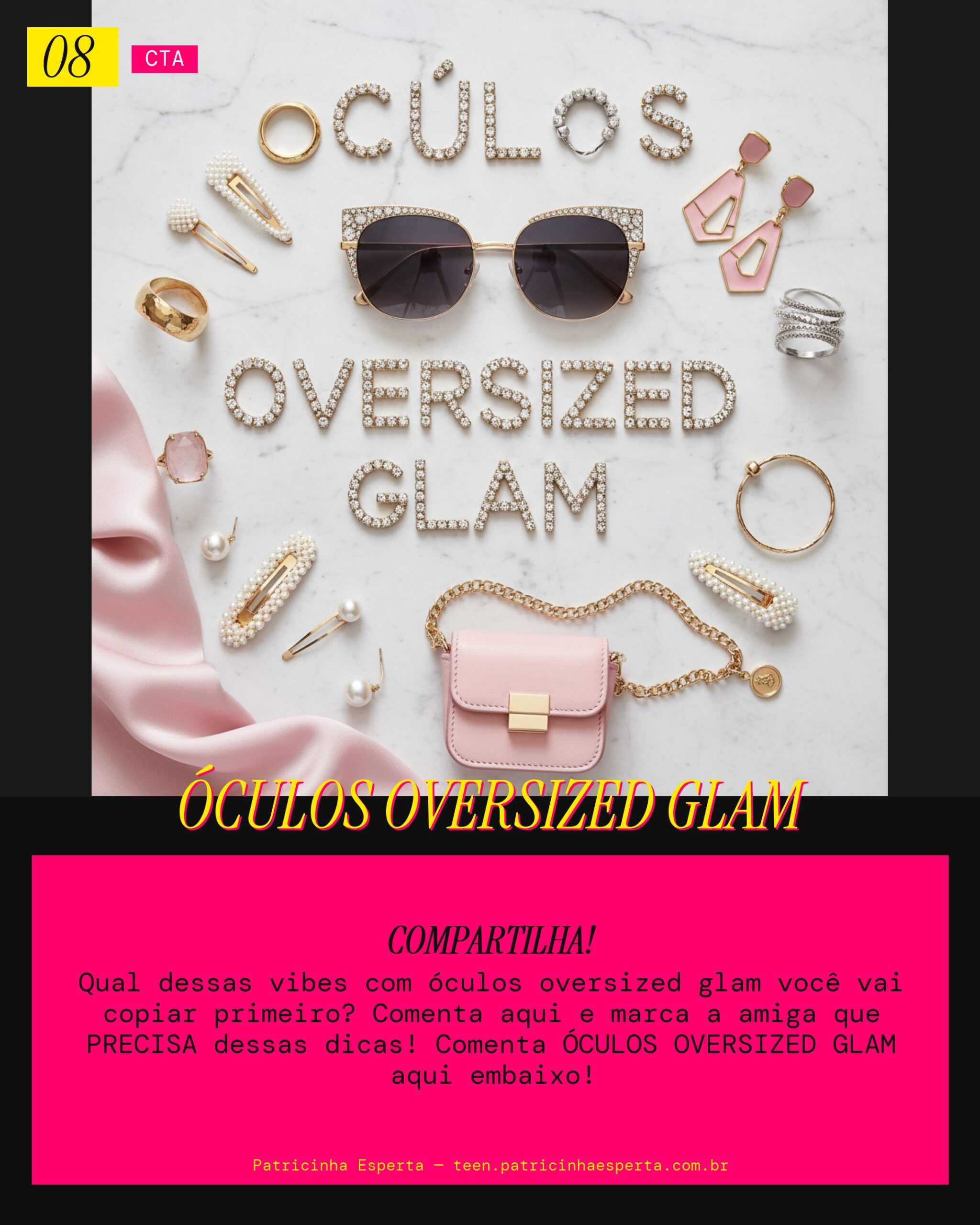 ÓCULOS OVERSIZED GLAM