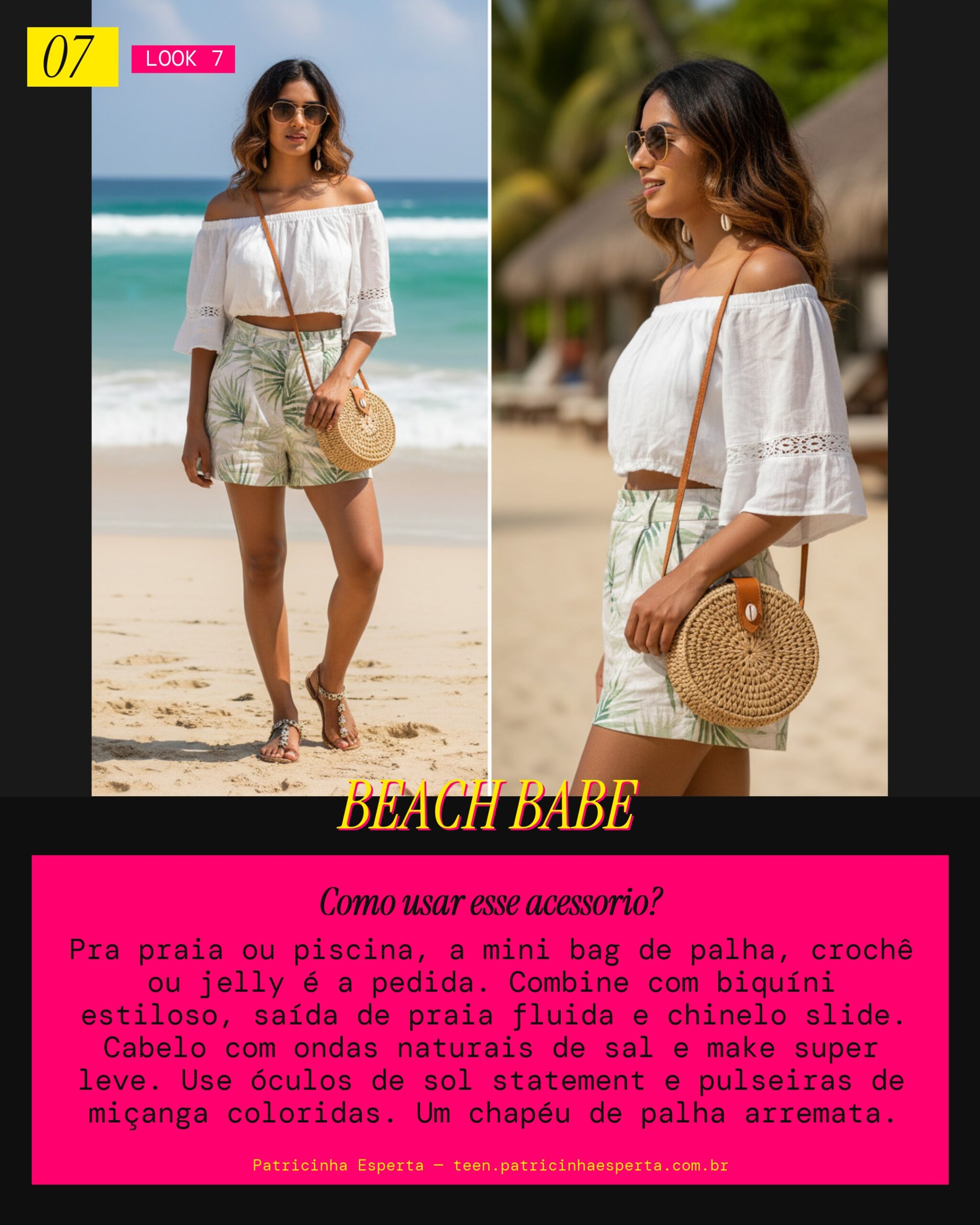 Mini Bag: Praia Verão Cool