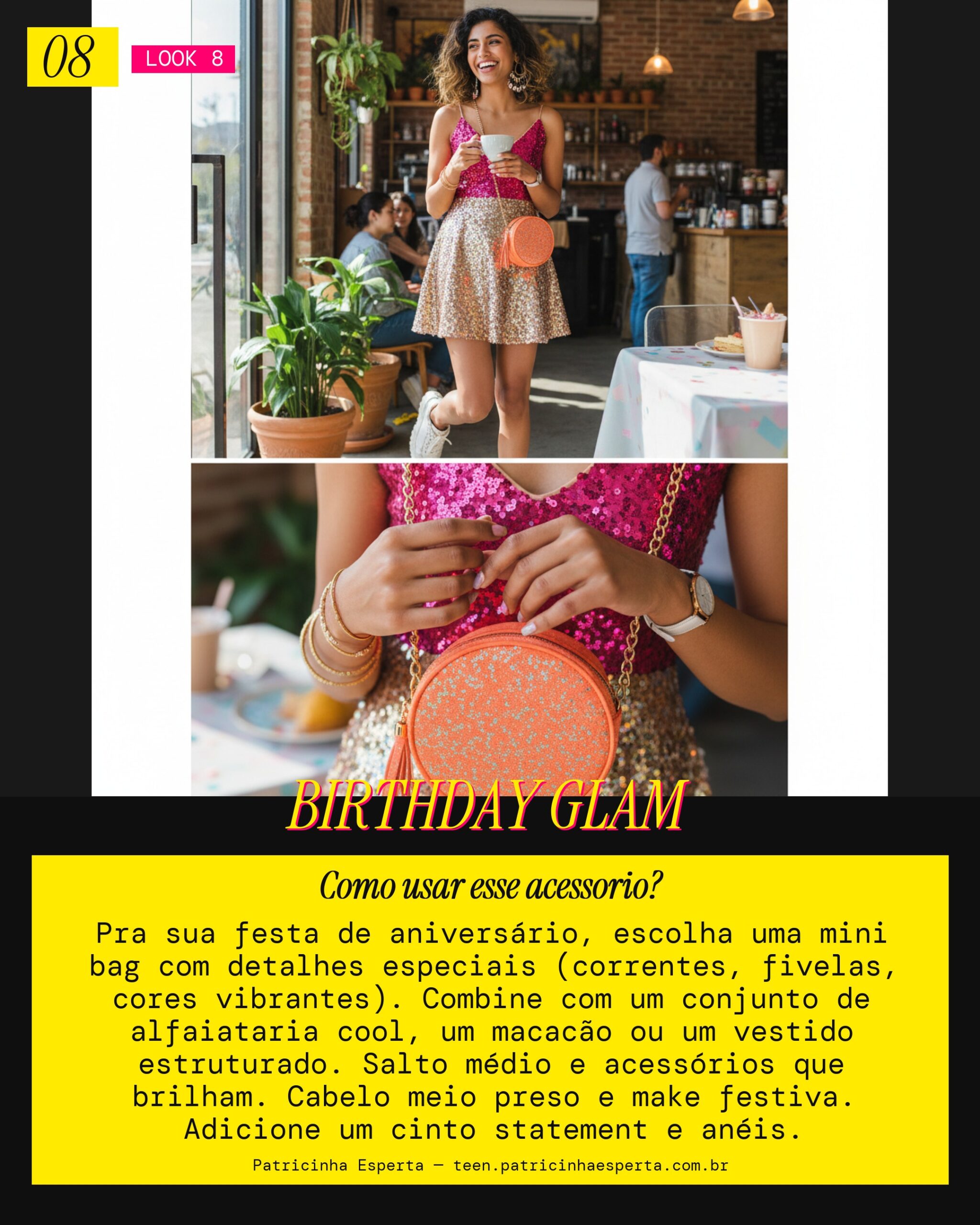 Mini Bag: Aniversário Comemorativo