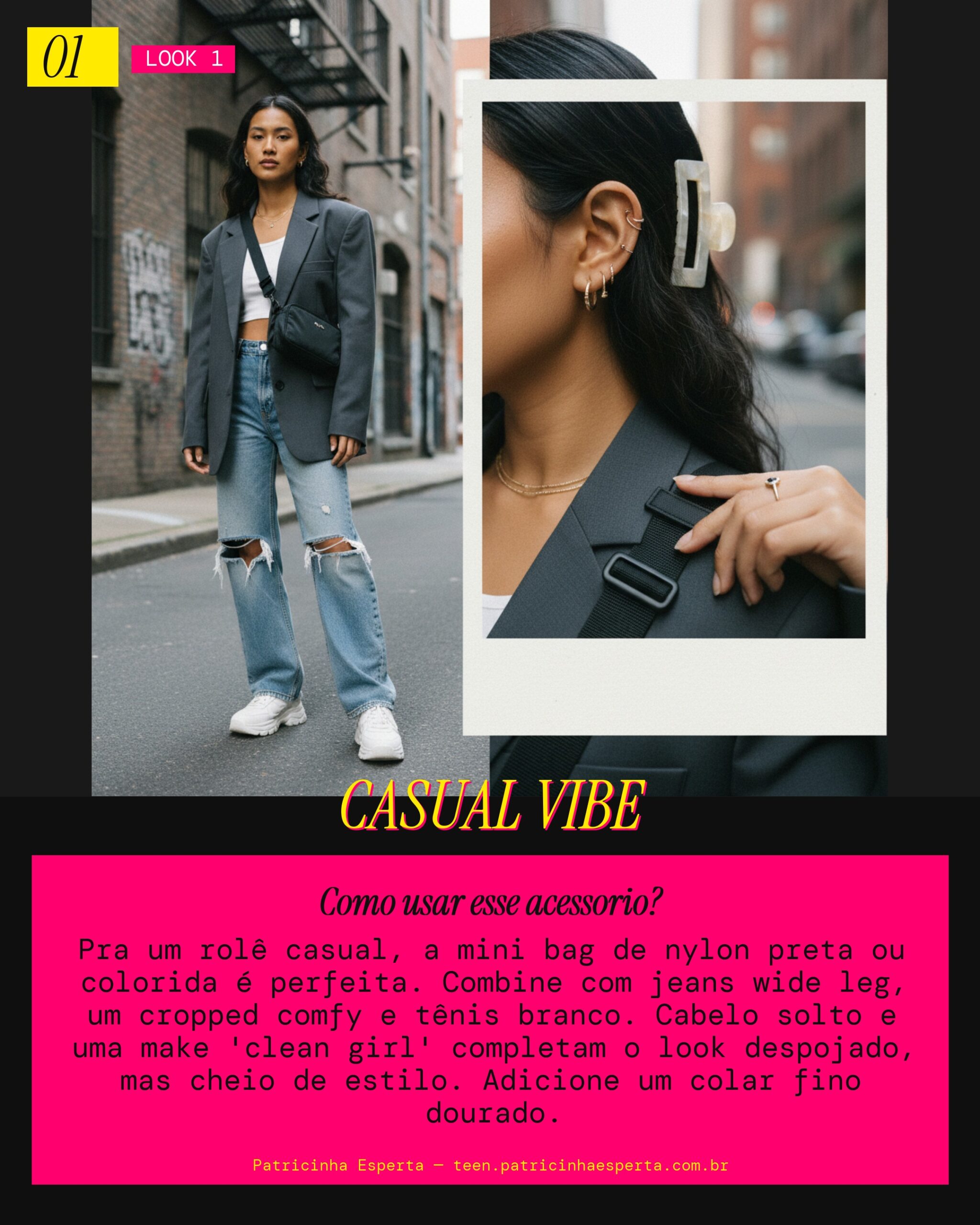 Mini Bag: Dia a Dia Casual Chic