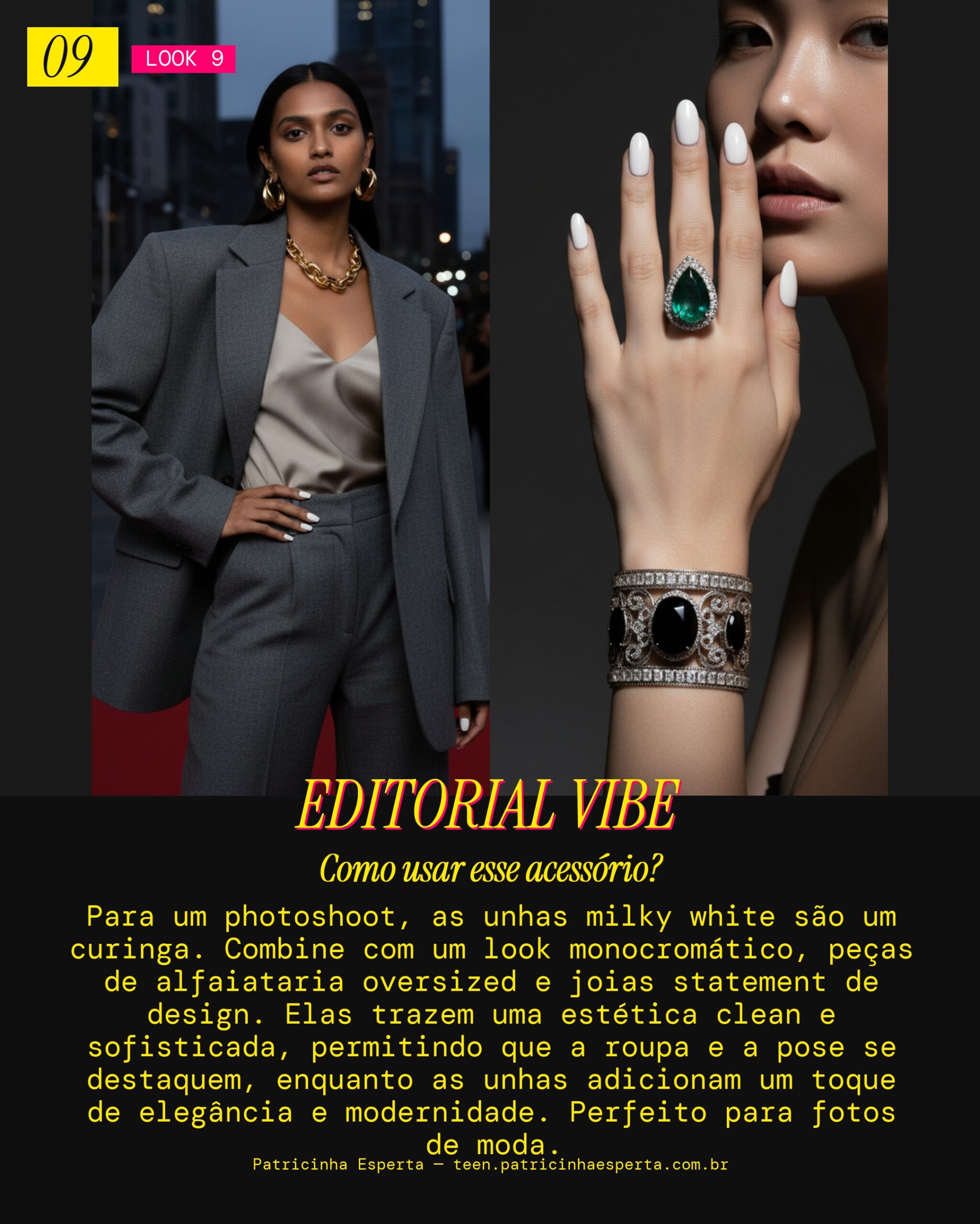 Milky White: Photoshoot Editorial Fashion