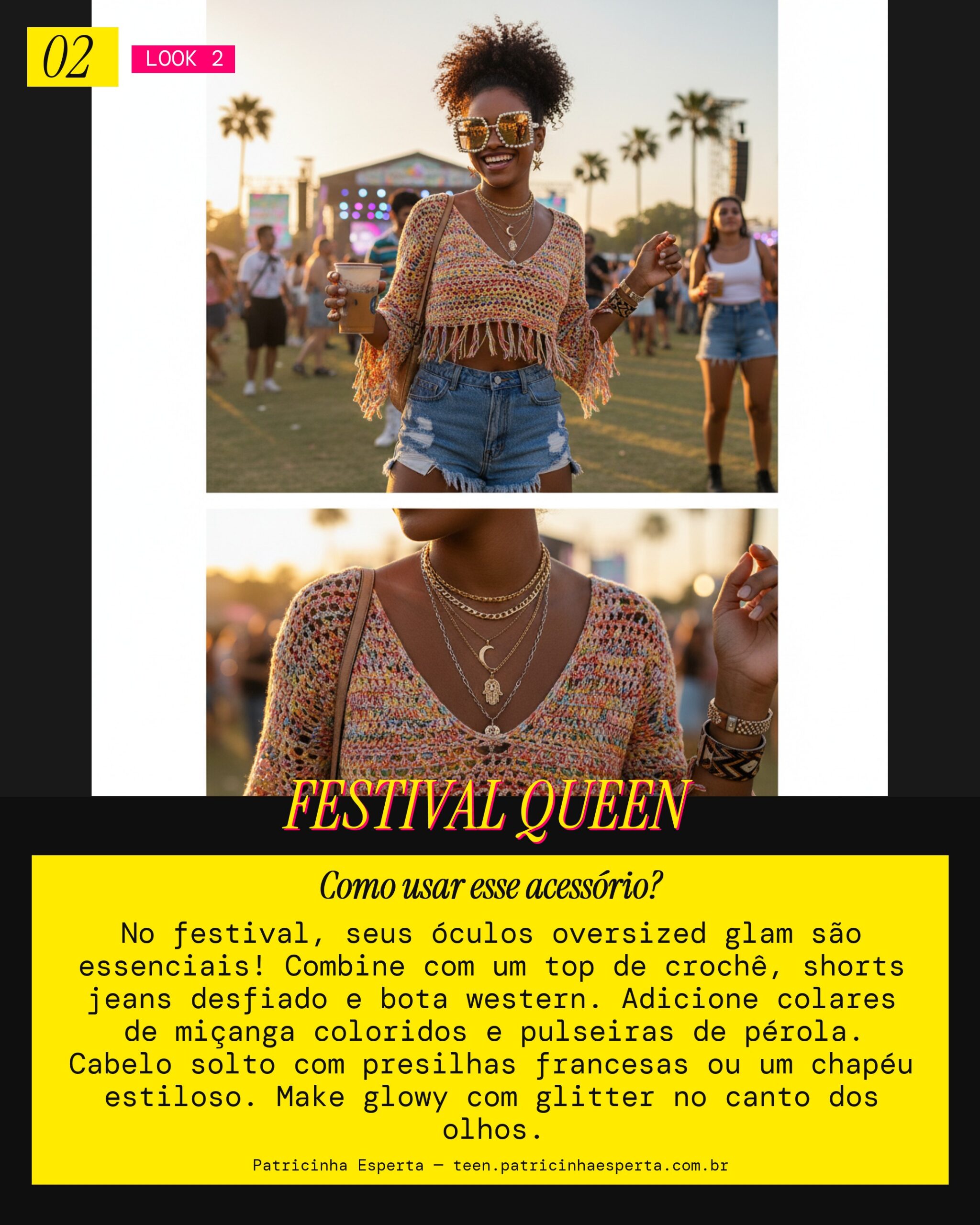Look 2: Festival Vibe Descolada