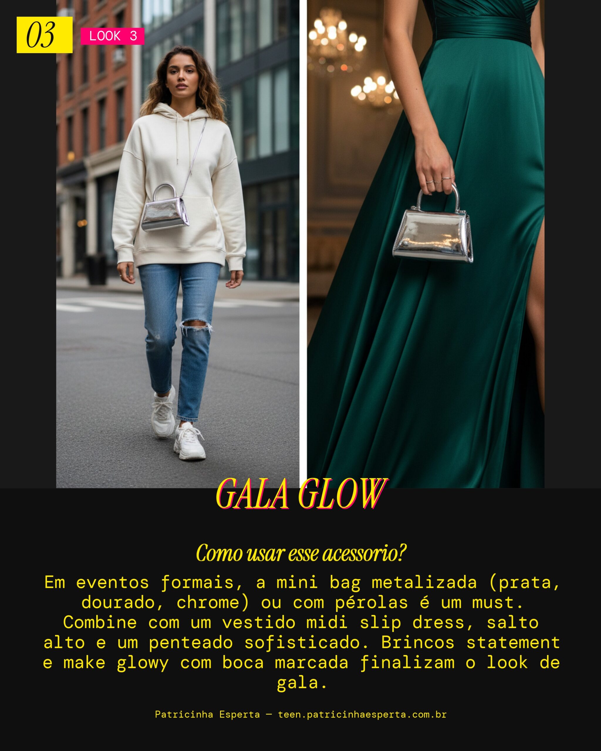 Mini Bag: Formatura Elegante