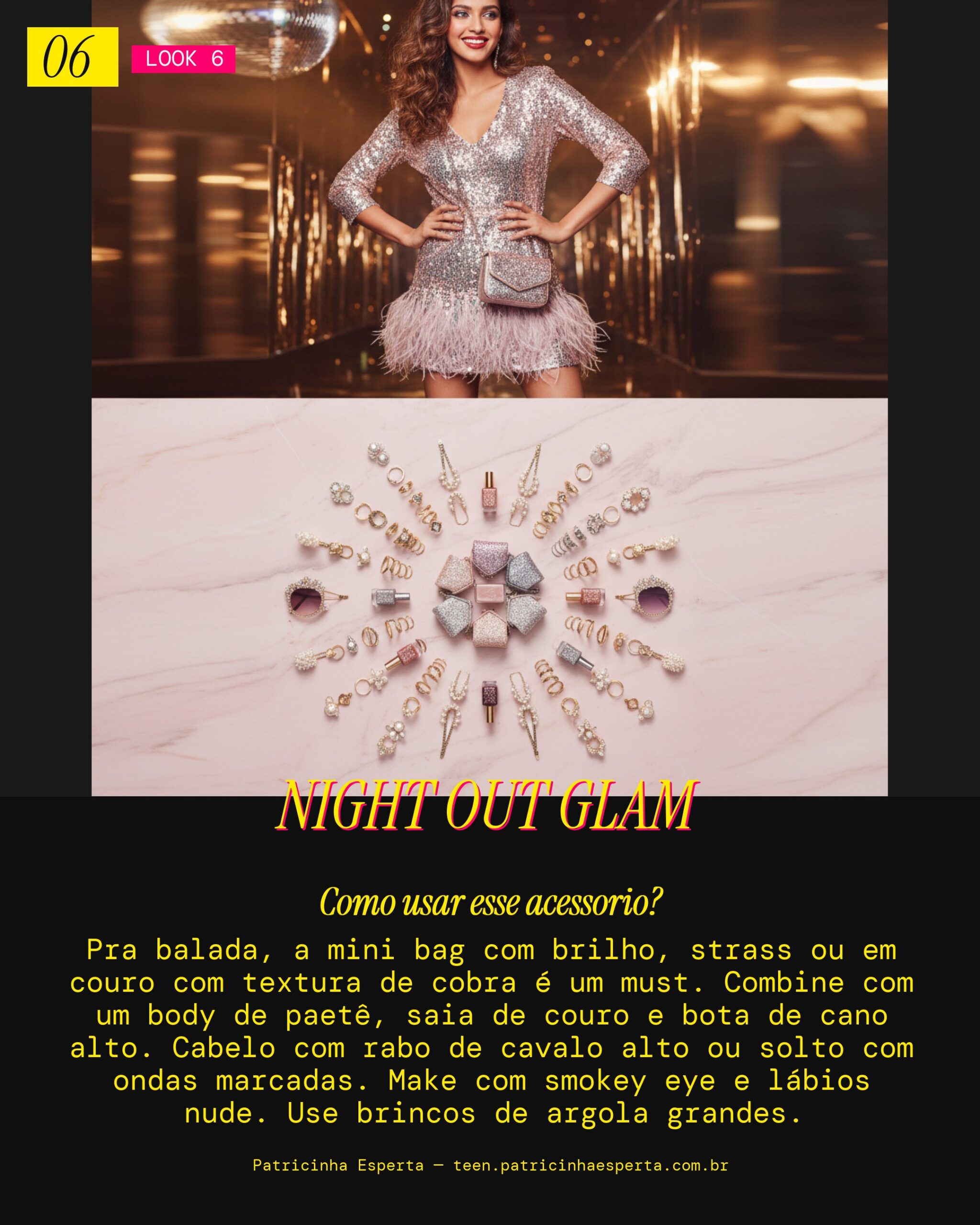 Mini Bag: Festa Noturna Glam