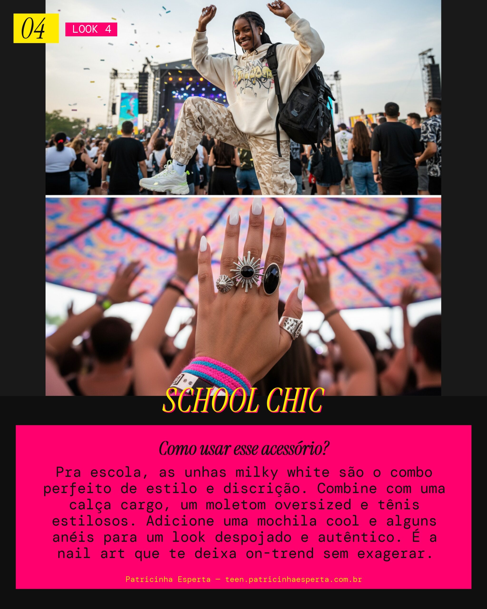 Milky White: Escola Cool e Confortável