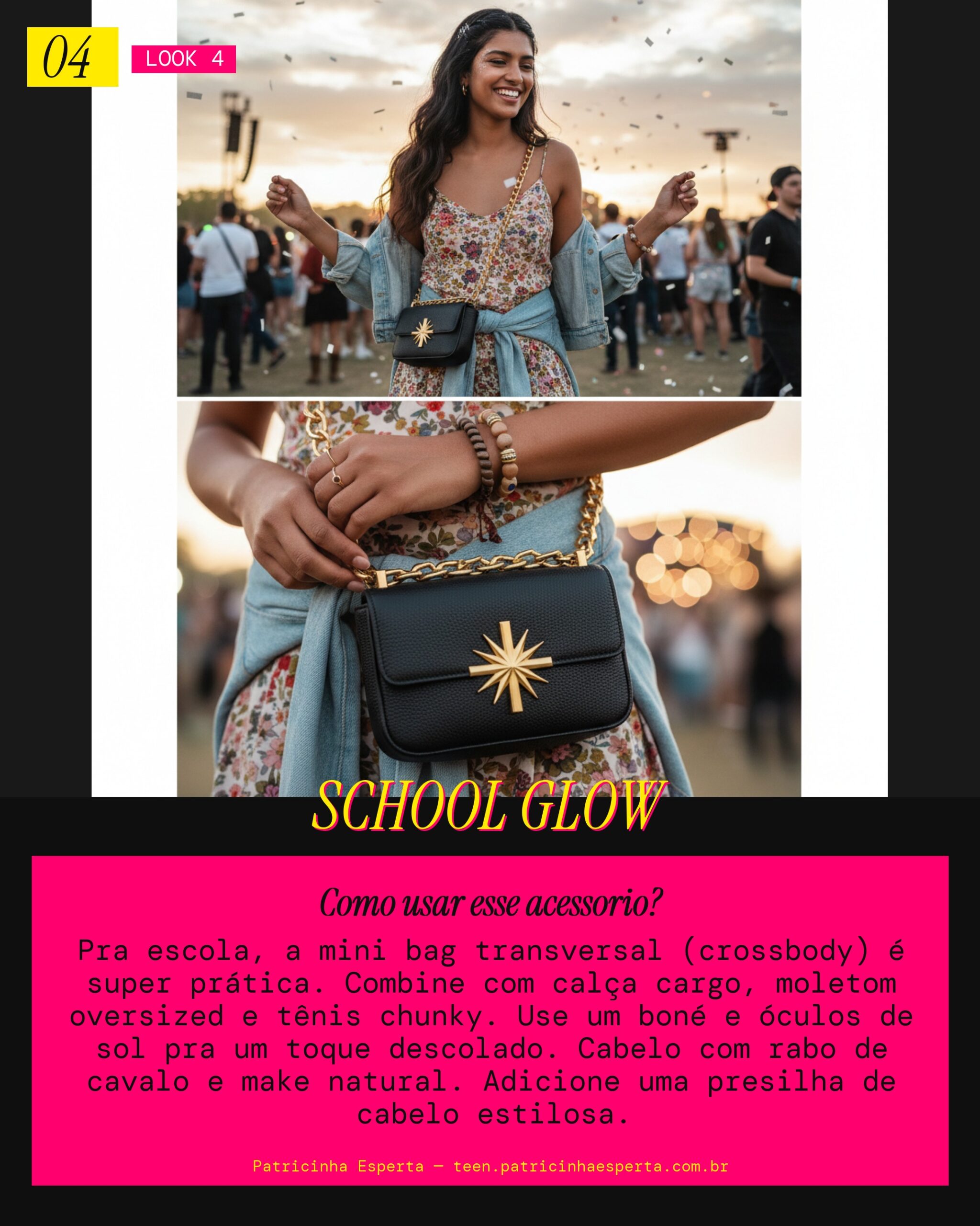 Mini Bag: Escola Cool & Prática