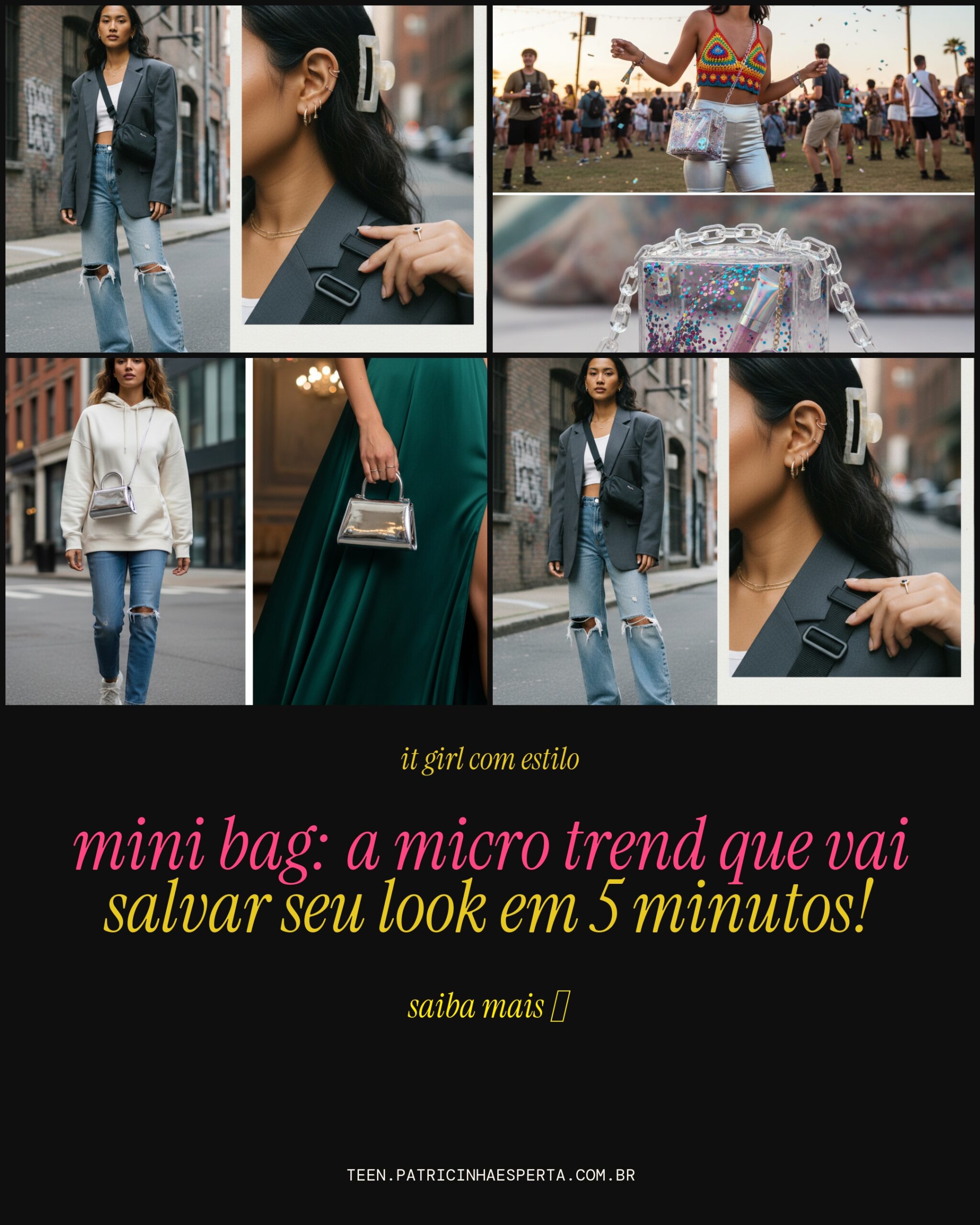 mini bag micro trend em 5 minutos