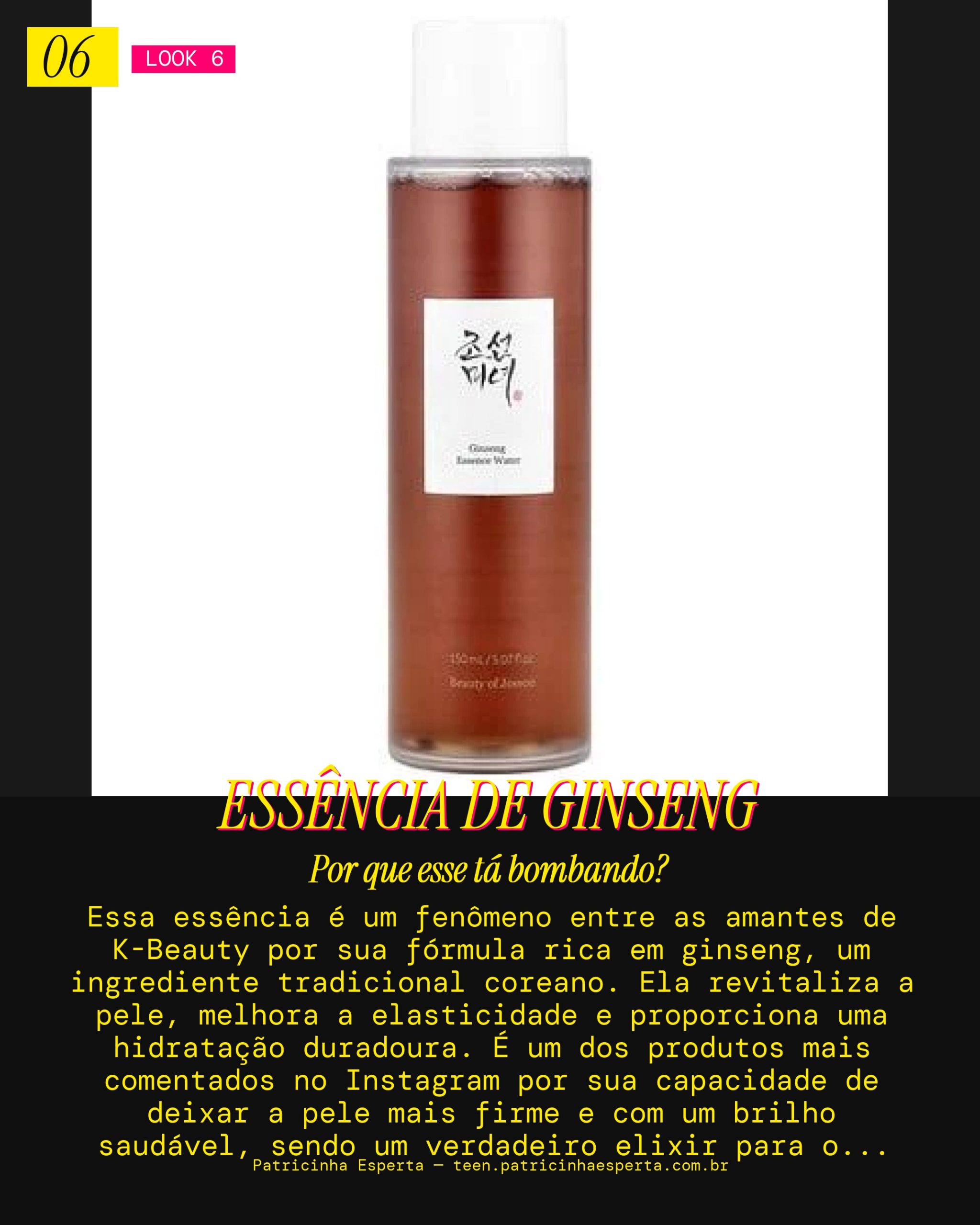 Beauty of Joseon Ginseng Essence Water