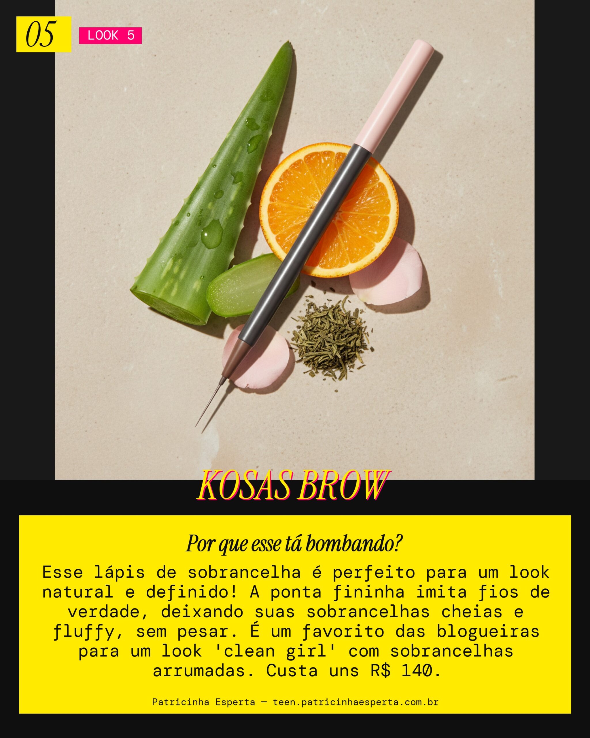 Kosas Brow Pop Nano Brow Pencil