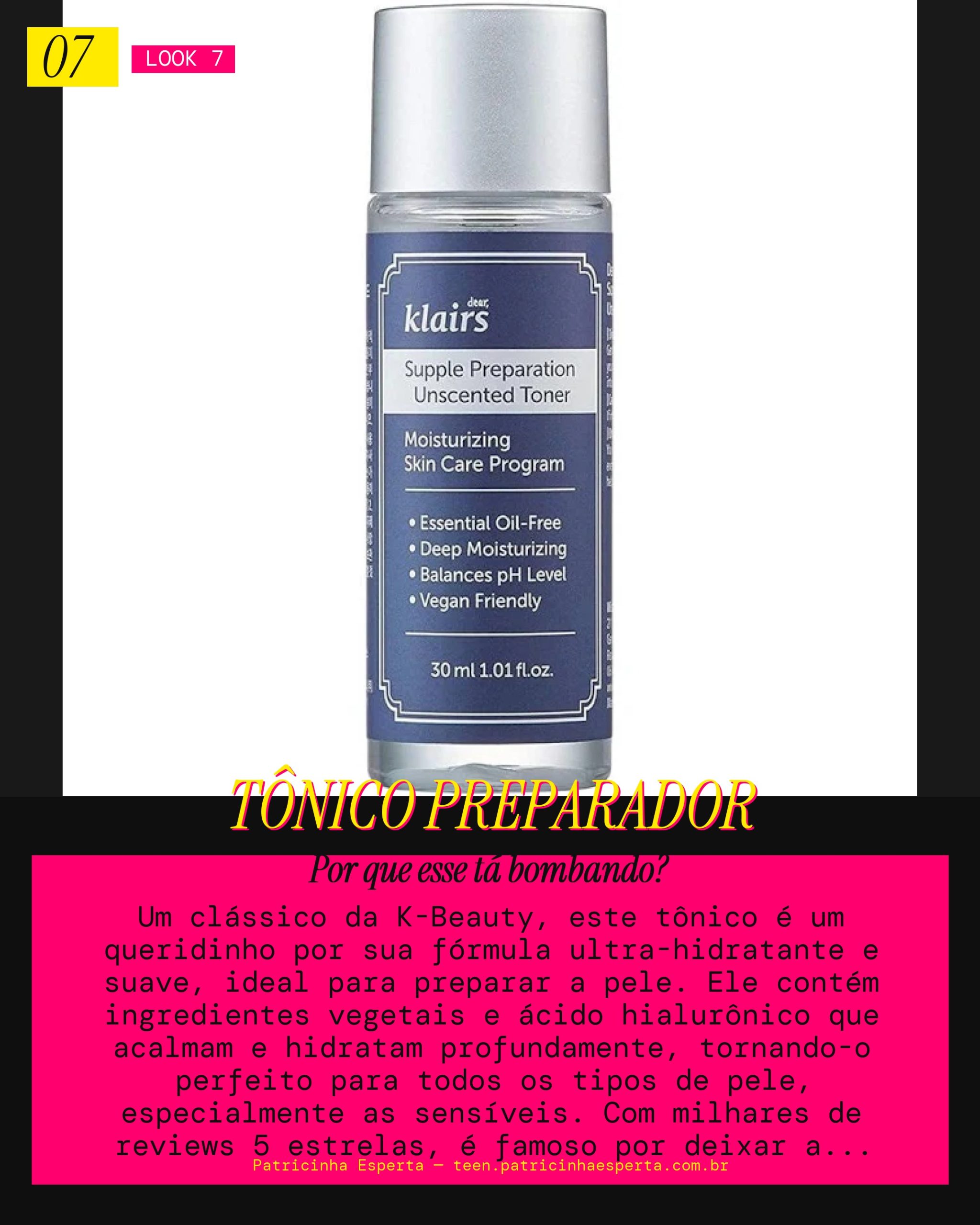Klairs Supple Preparation Facial Toner