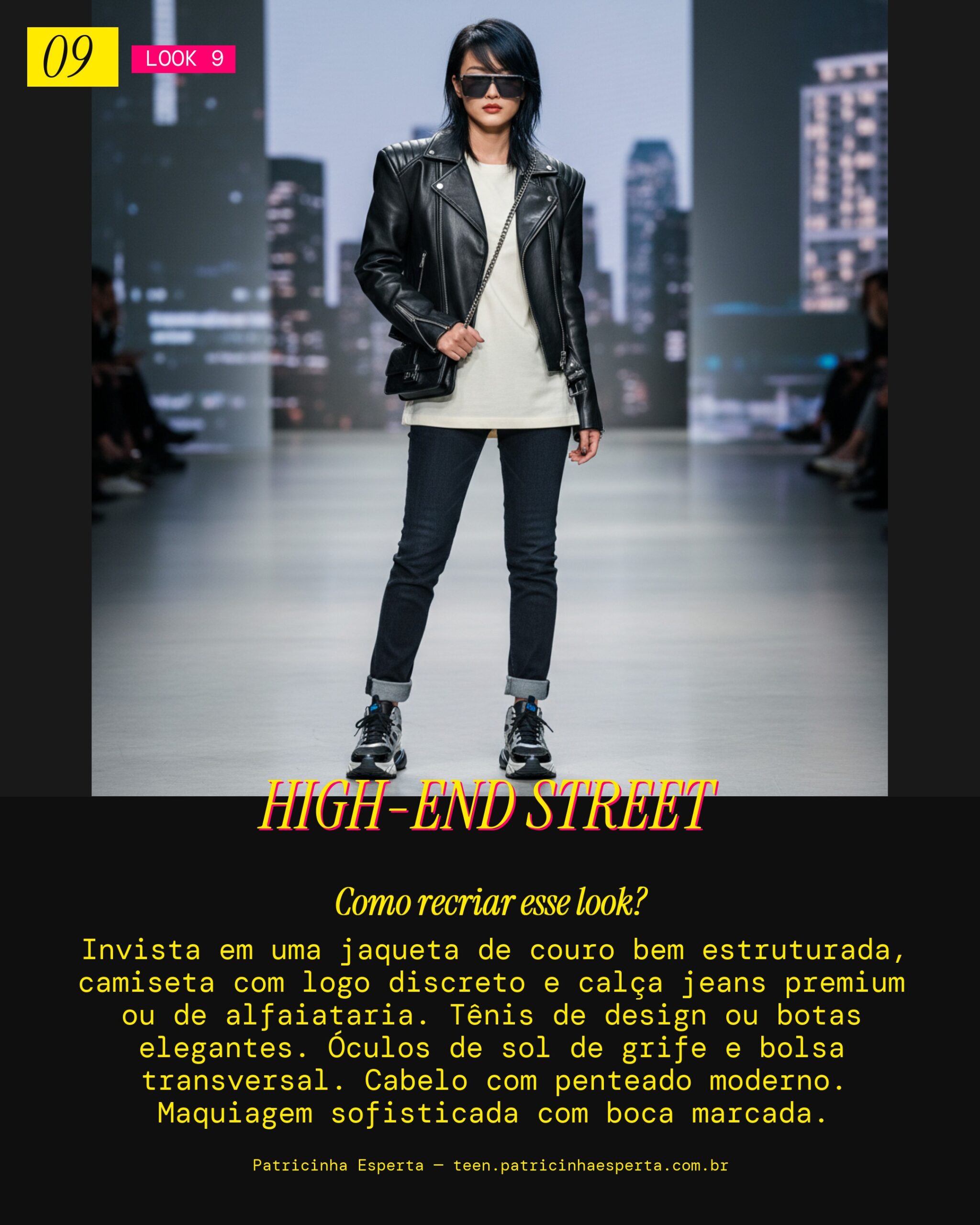 Look 9: Icone Global em Street-Luxo