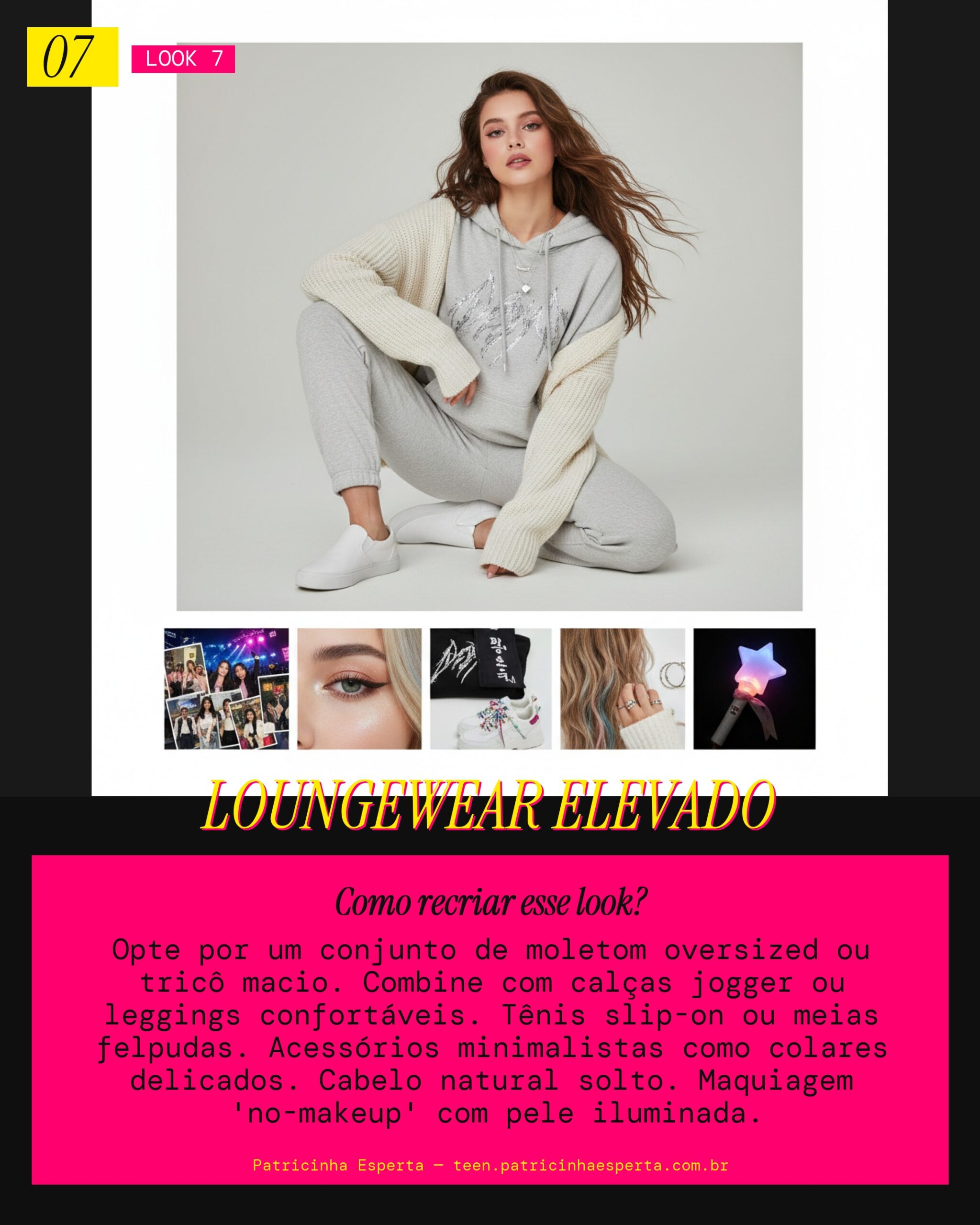 Look 7: Conforto e Estilo em Casa