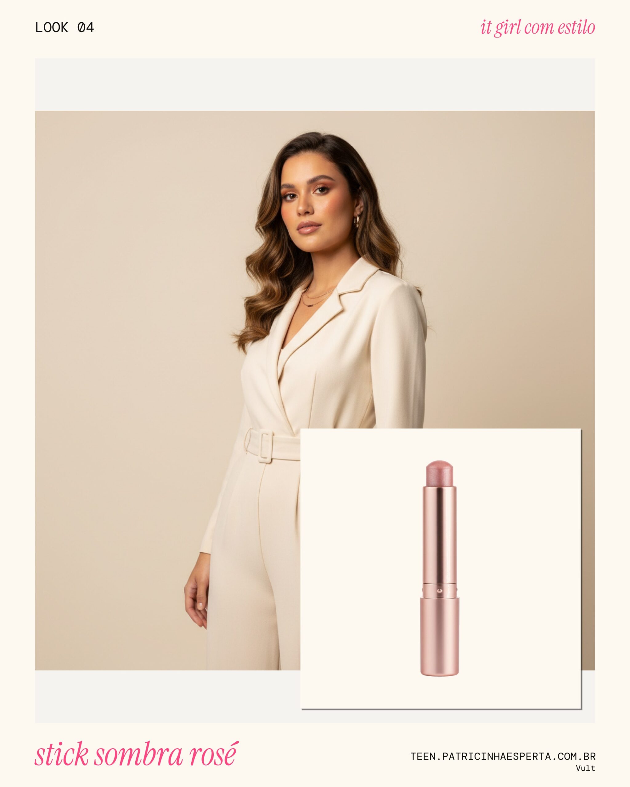 Vult Stick Sombra cor Rosé