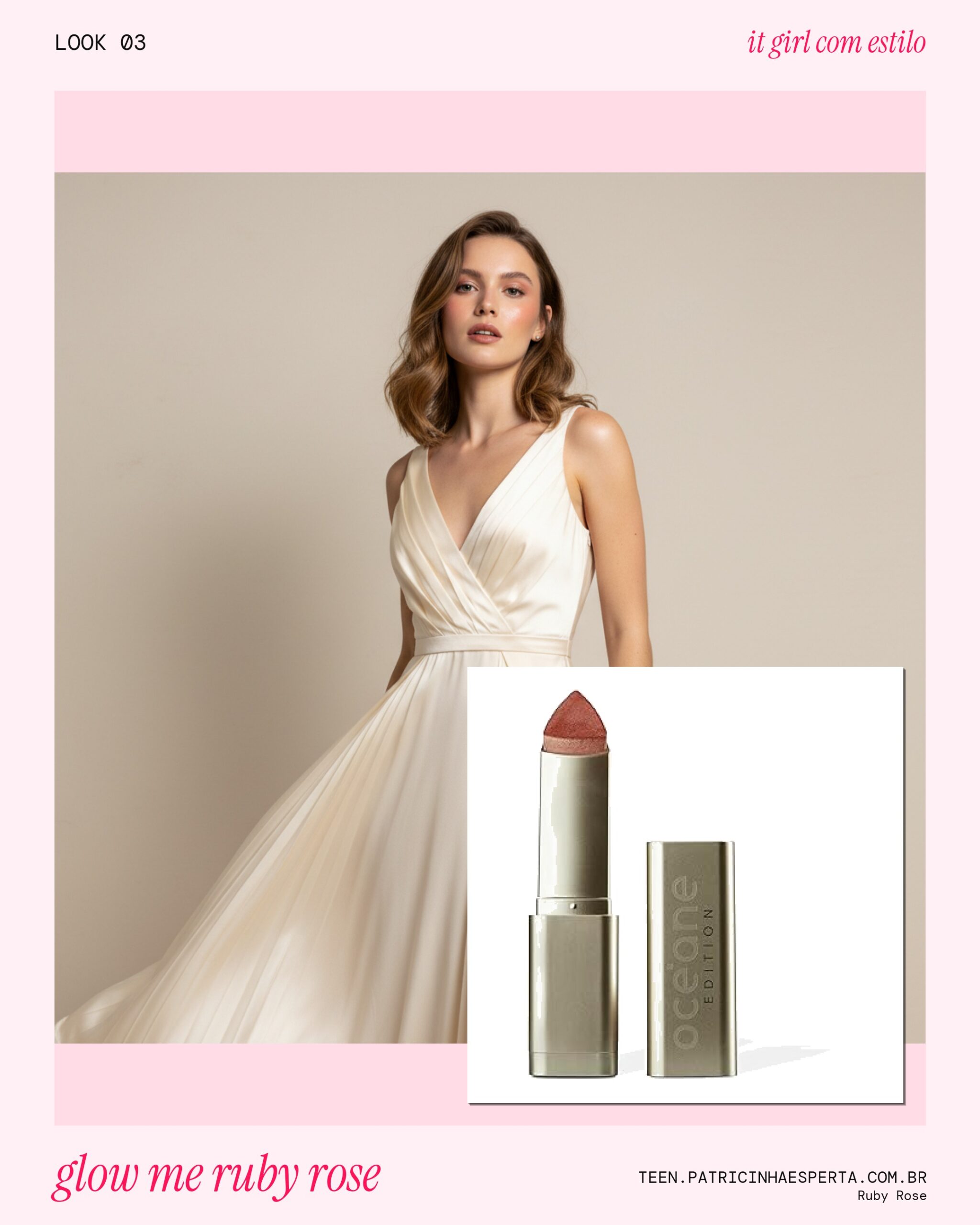 Ruby Rose Iluminador em Bastão Glow Me