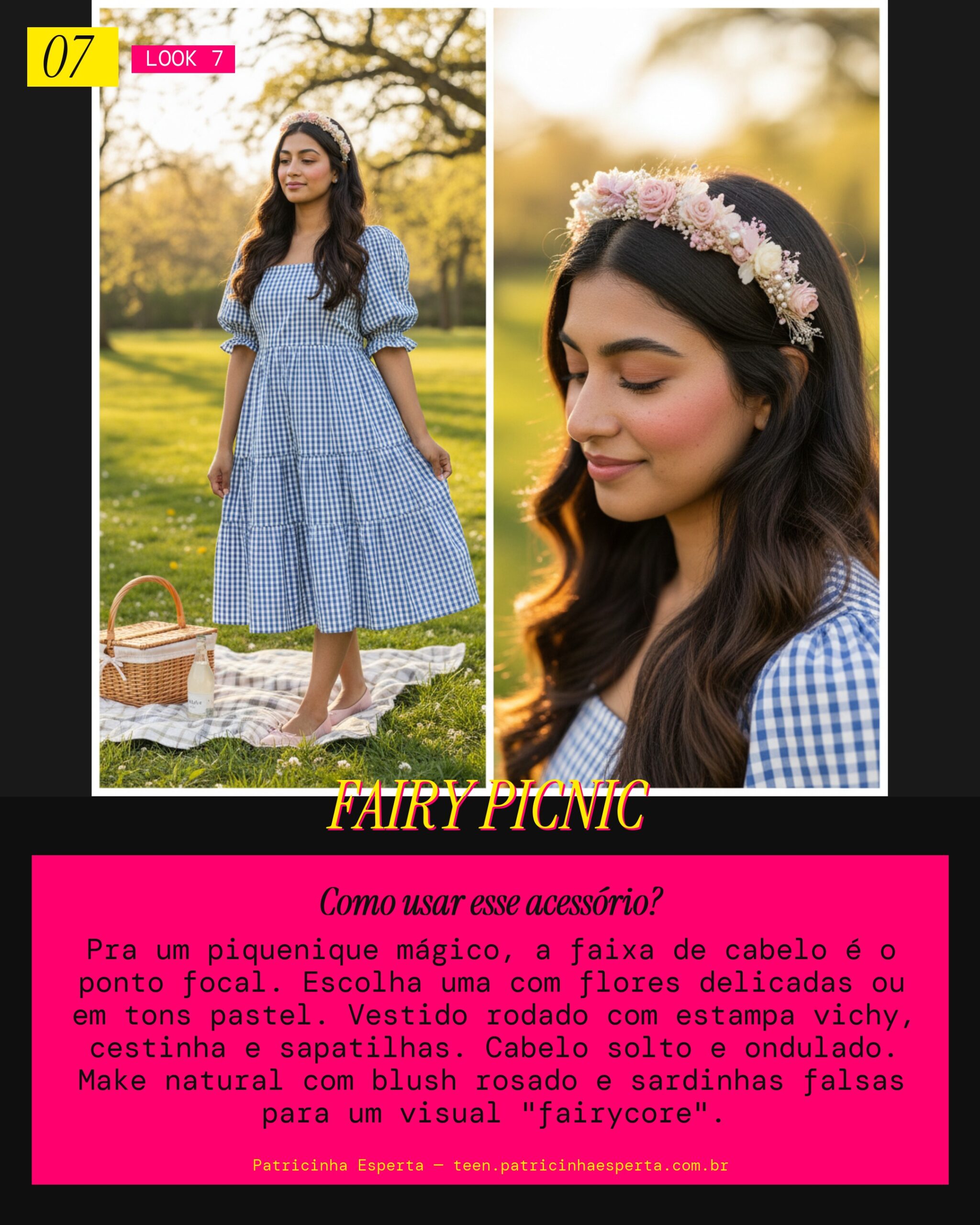 Look 7: PicNic de Conto de Fadas