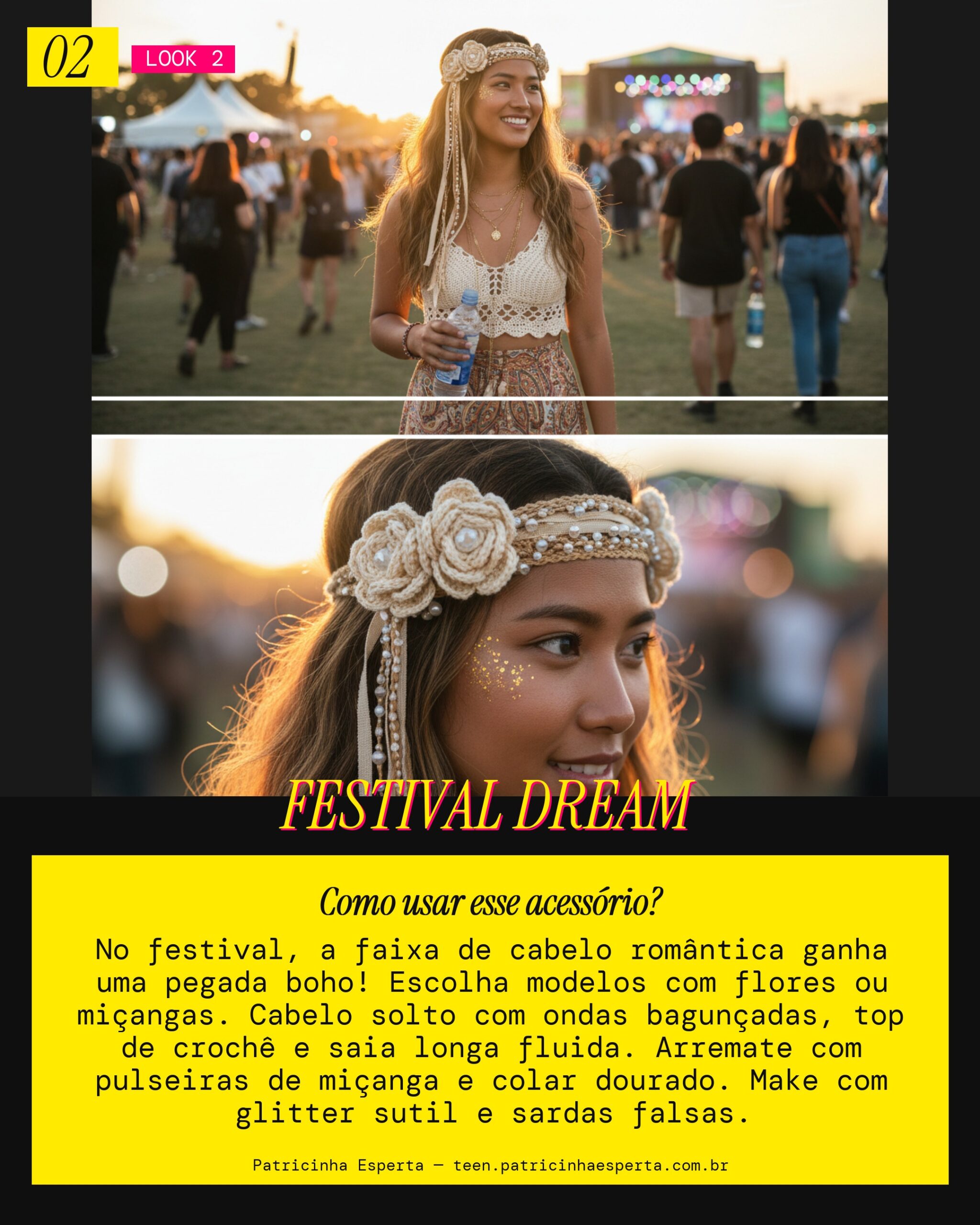 Look 2: Festival Boho Chic