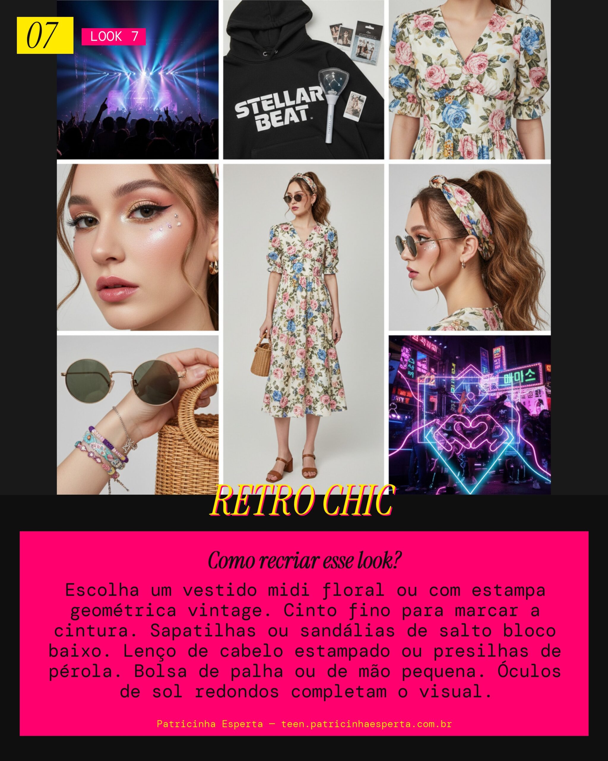 Look 7: Vintage Vibes (Retro Chic)