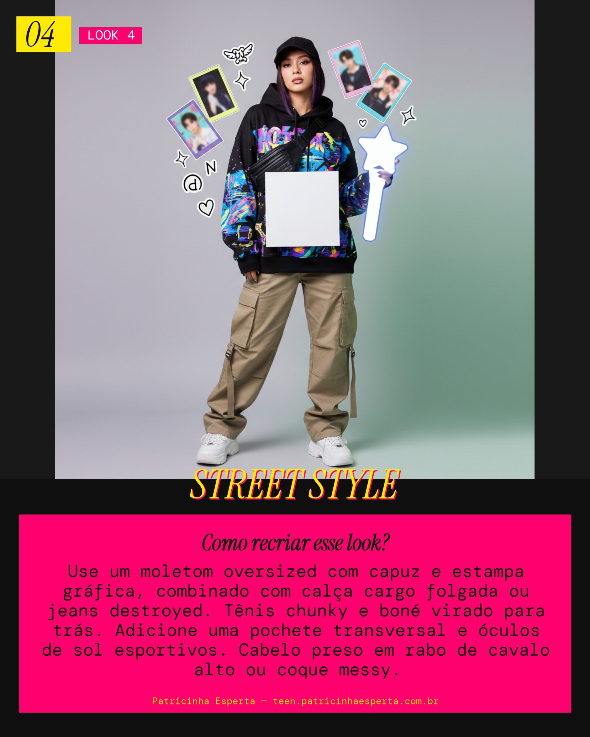 Look 4: Streetwear Descolado