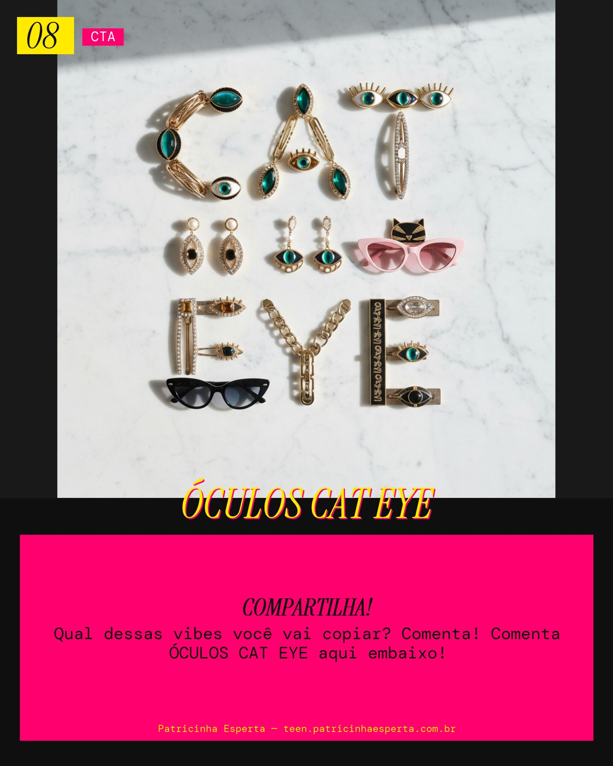 ÓCULOS CAT EYE