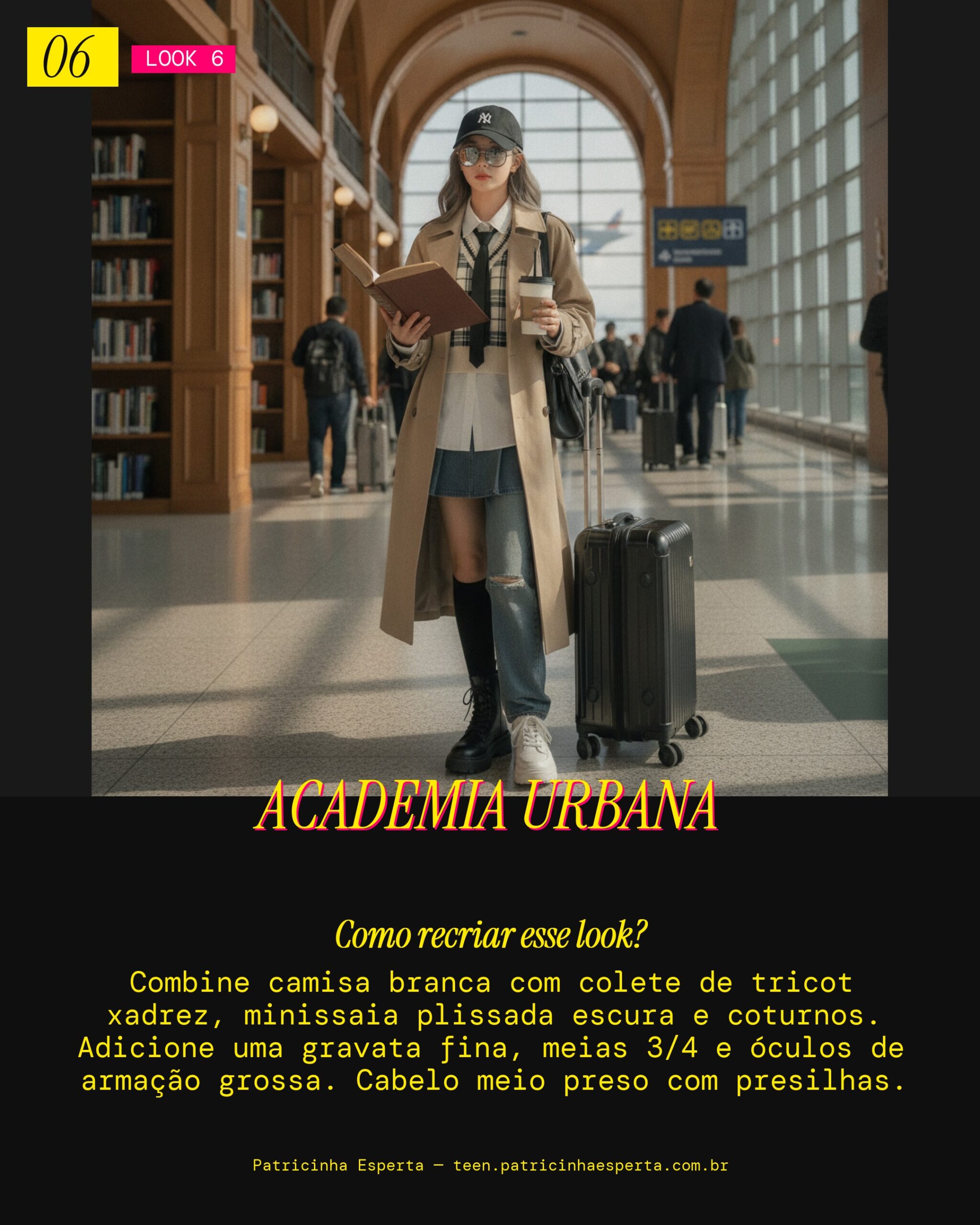 Look 6: Preppy com Atitude