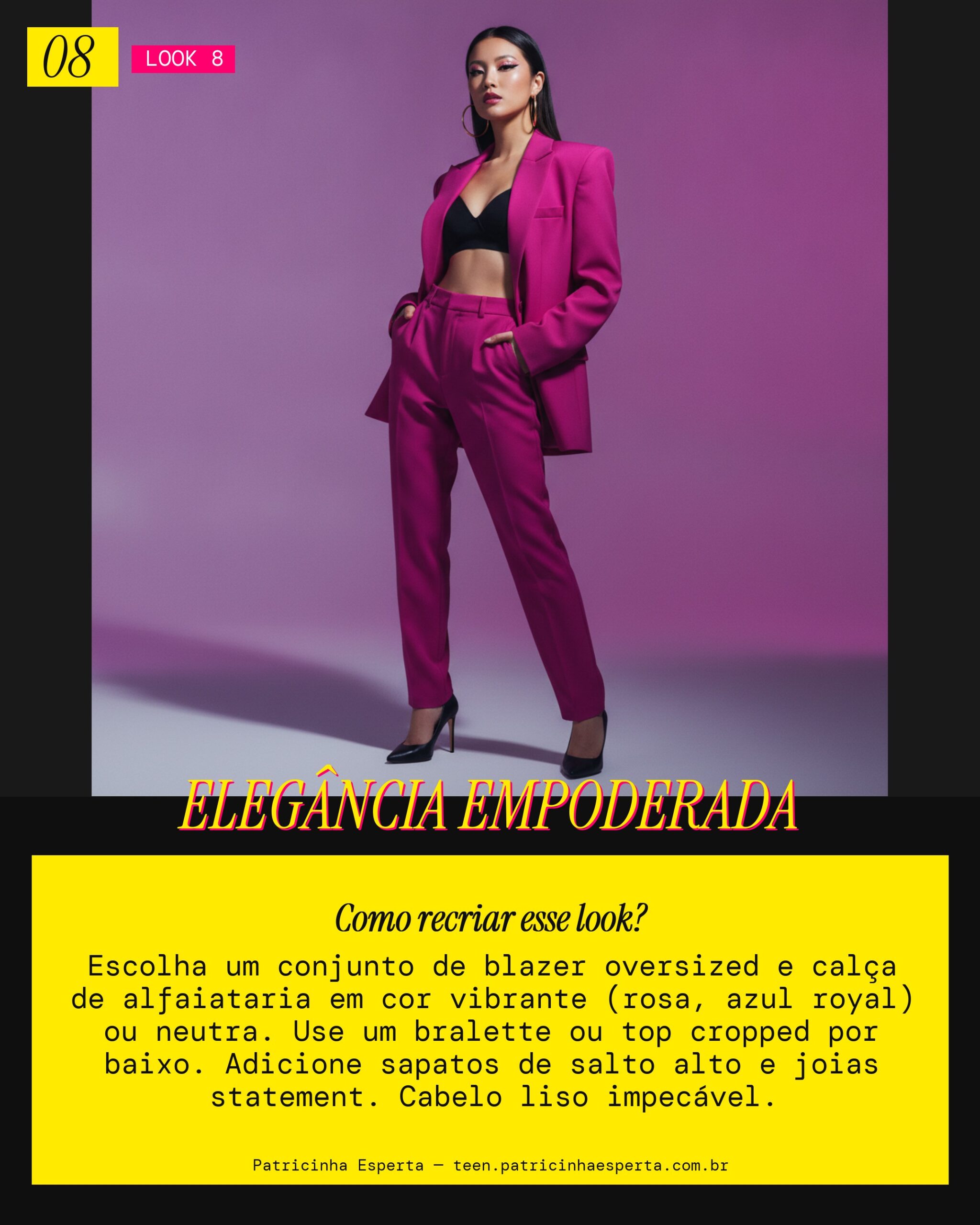 Look 8: Terno Poderoso K-Pop
