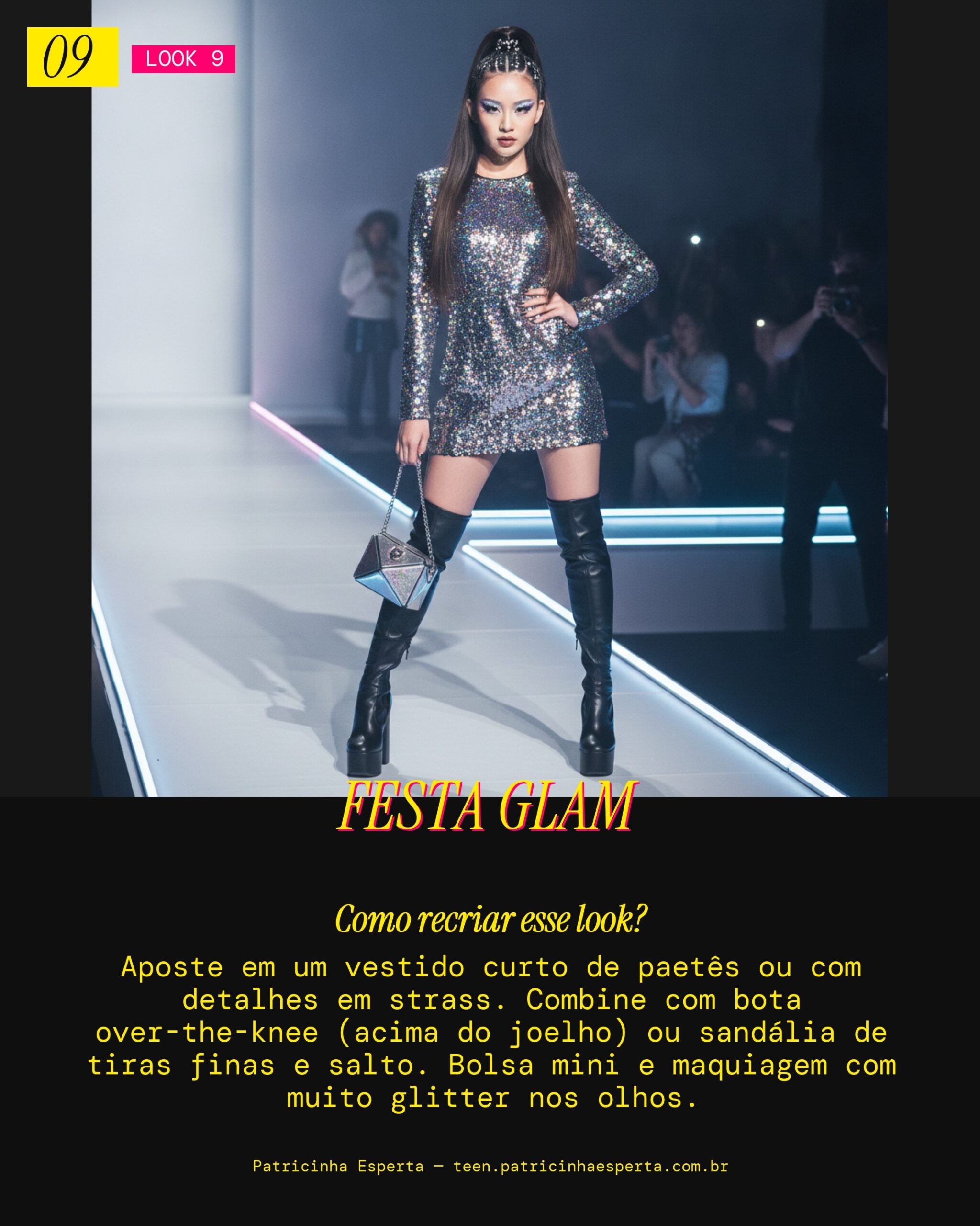 Look 9: Brilho de After-Party