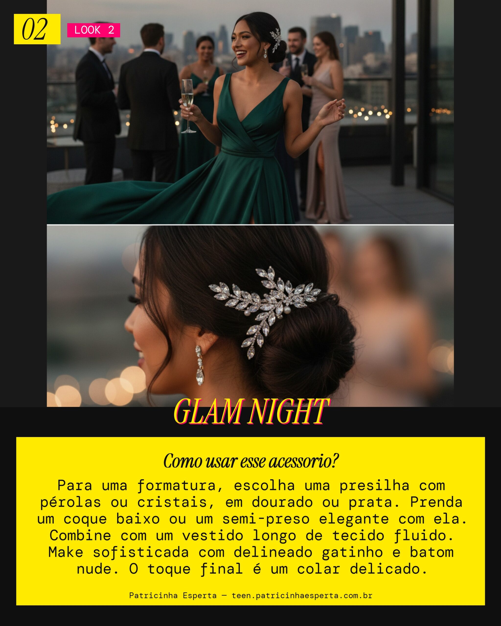 Presilha Formatura Elegante