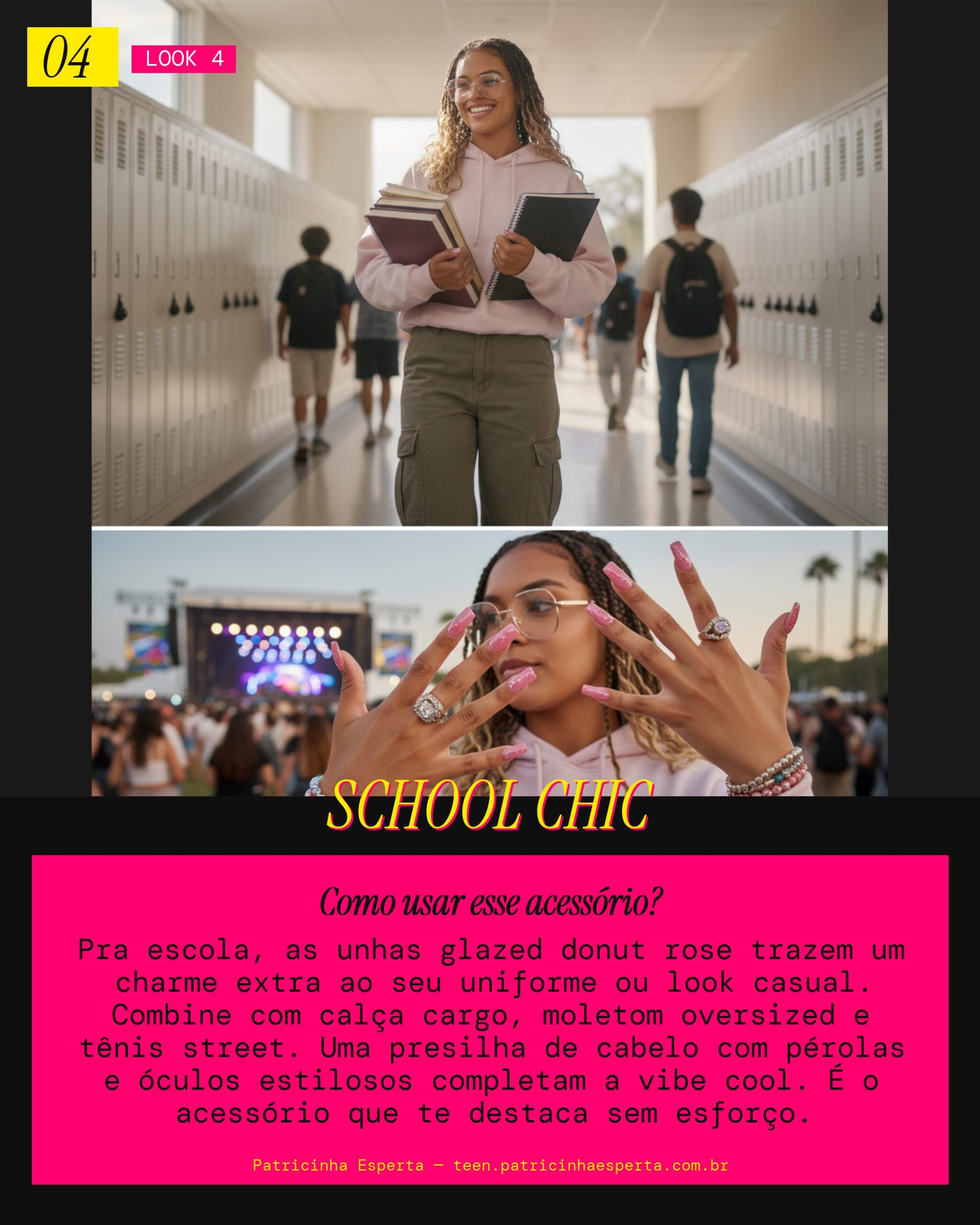 Look 4: Vibe Escola Cool