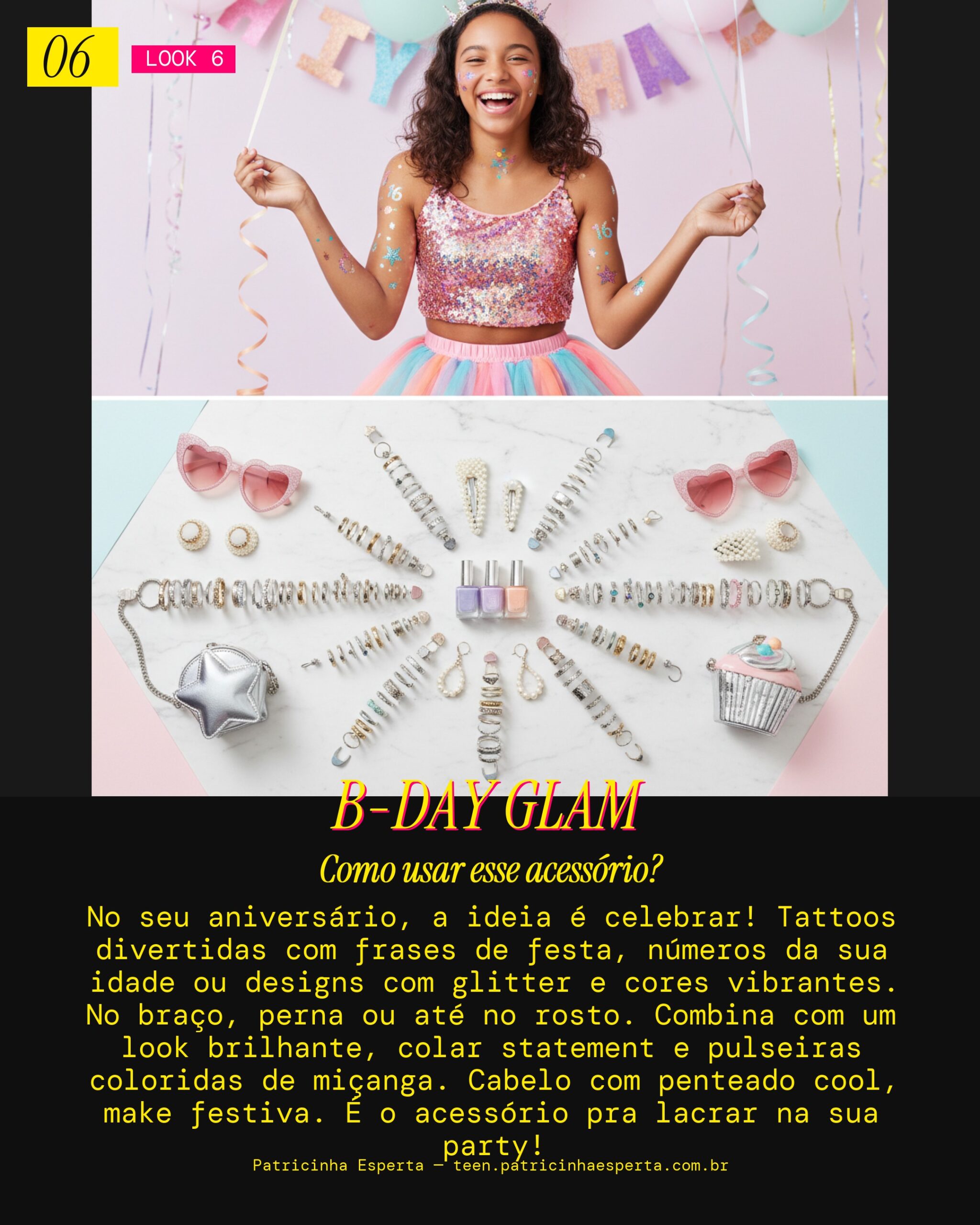 Flash Tattoo Aniversário: Fun & Glam