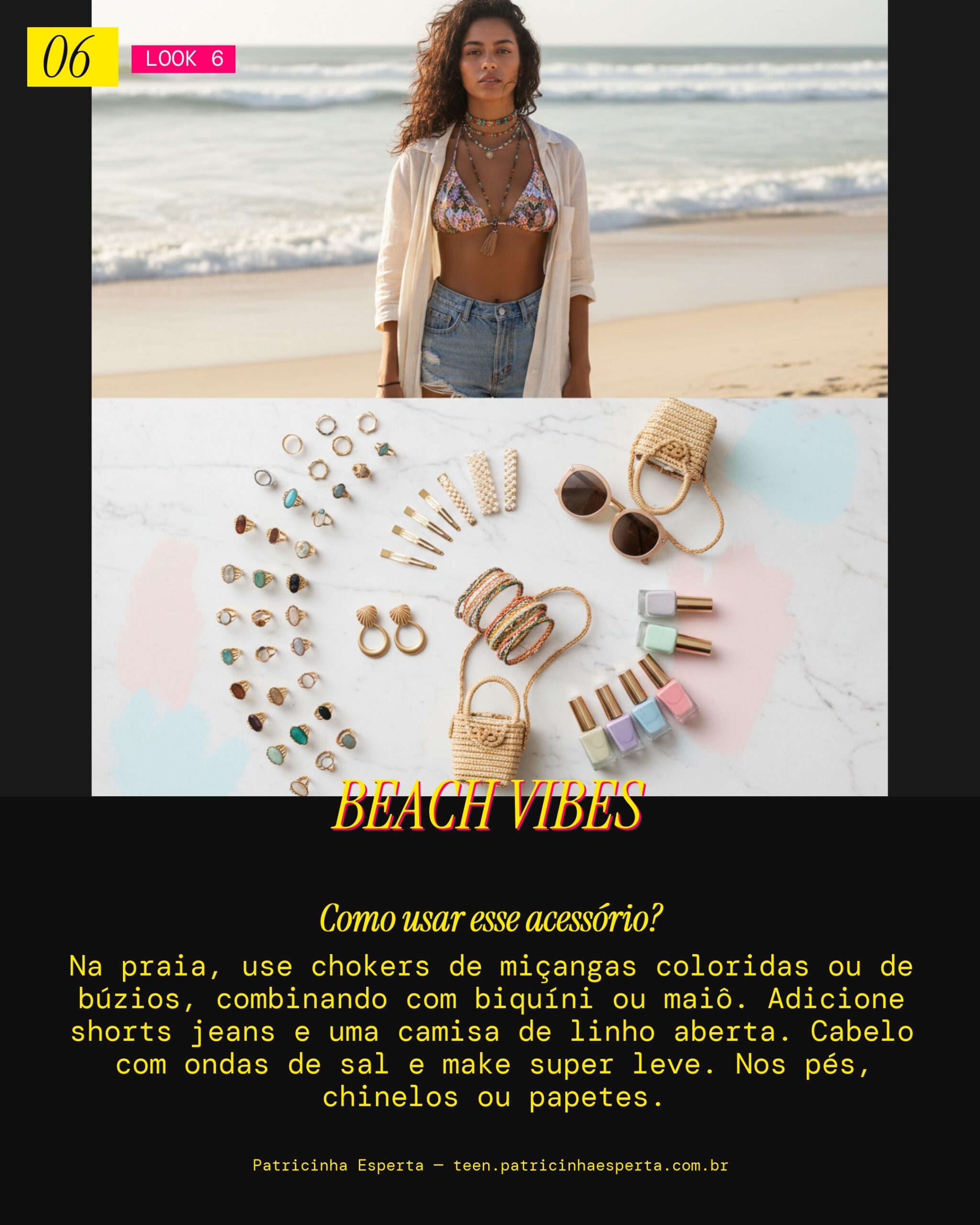 Choker Praia/Verão: Fresh e Despojada