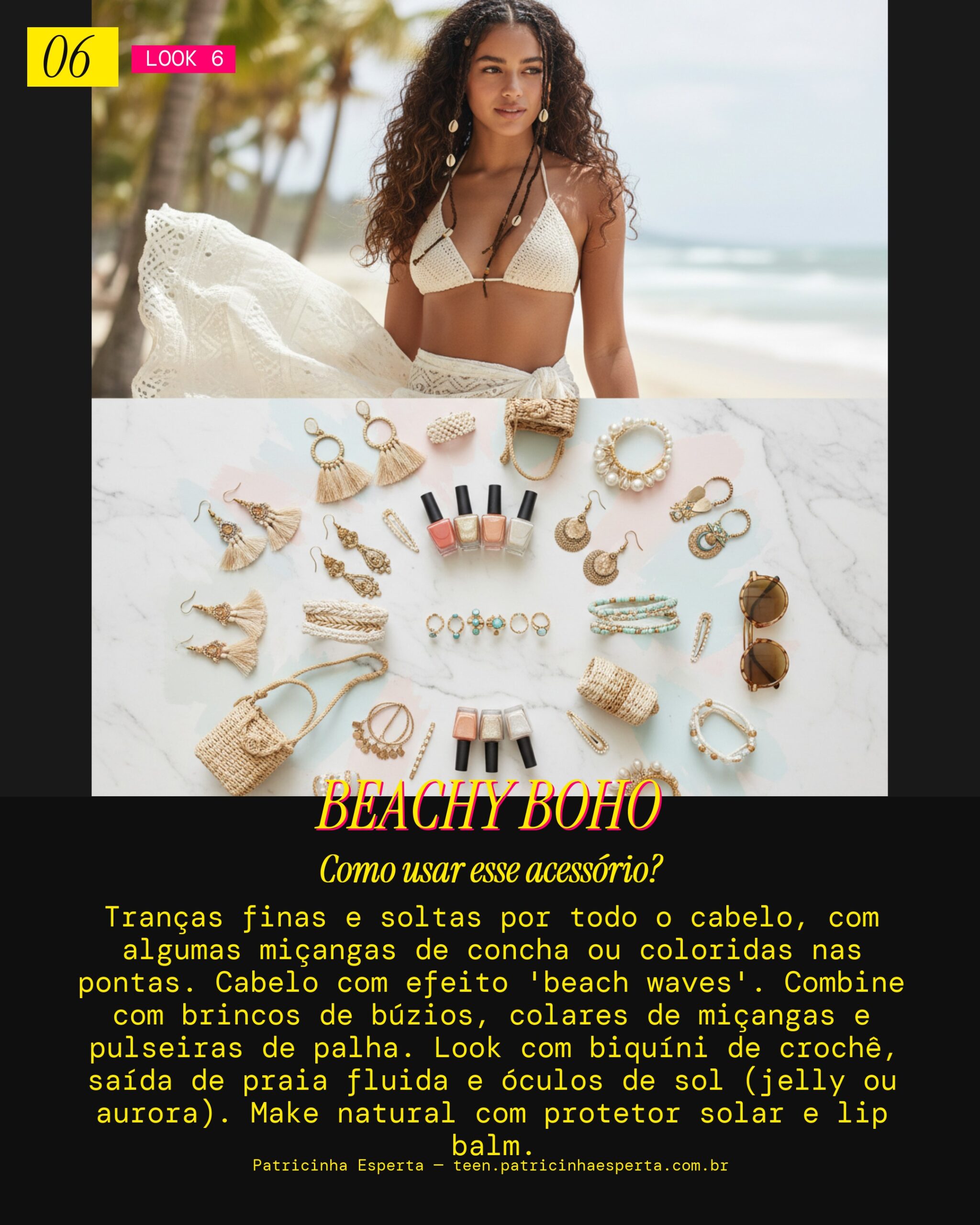 Trança Boho Praia Vibe: Sol, Mar e Estilo