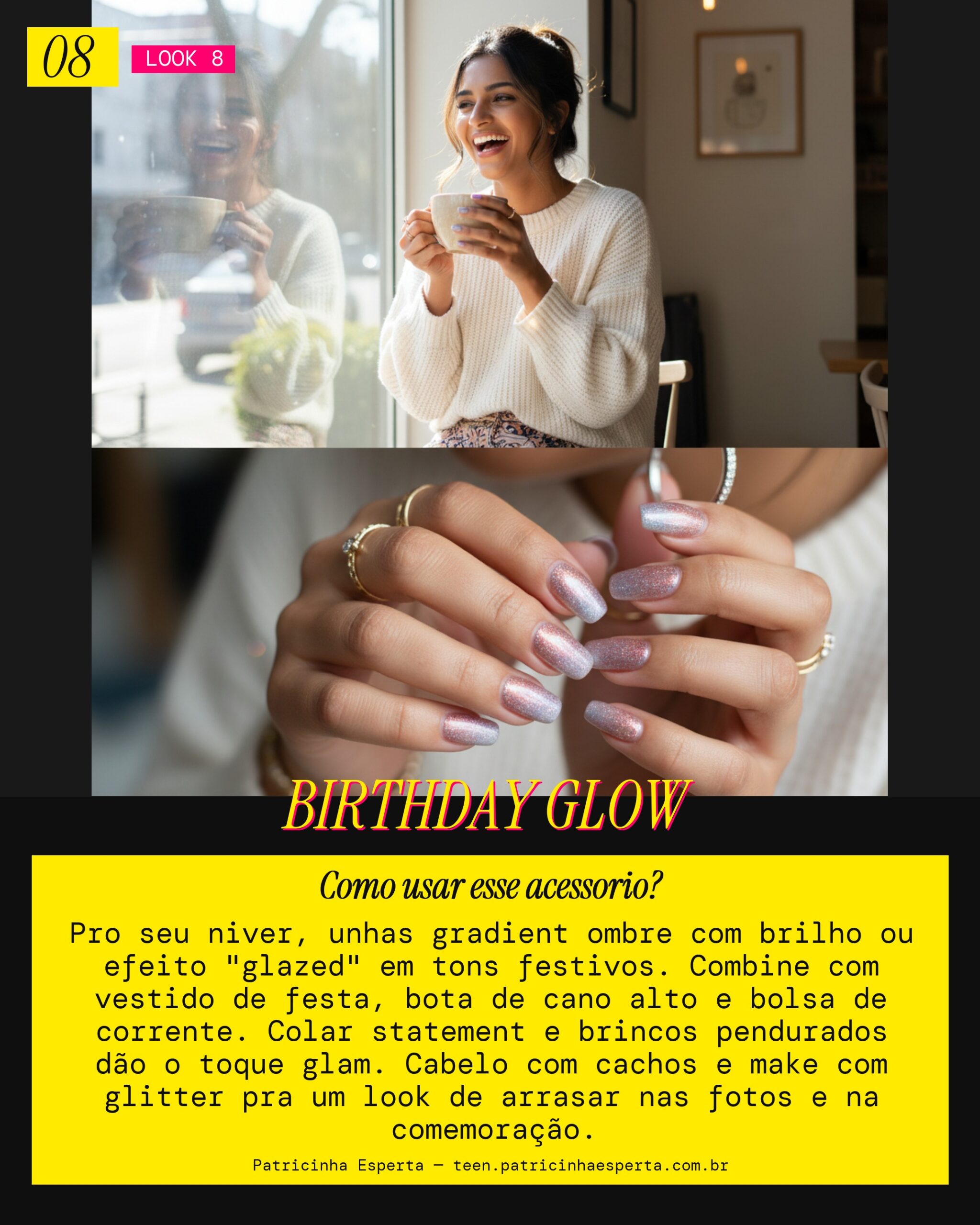 Look 8: Ombre Aniversário Festivo