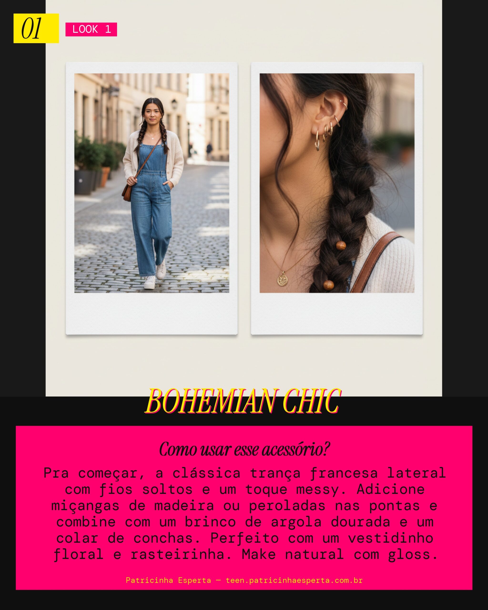 Trança Boho Clássica: O Essencial Festival Vibe