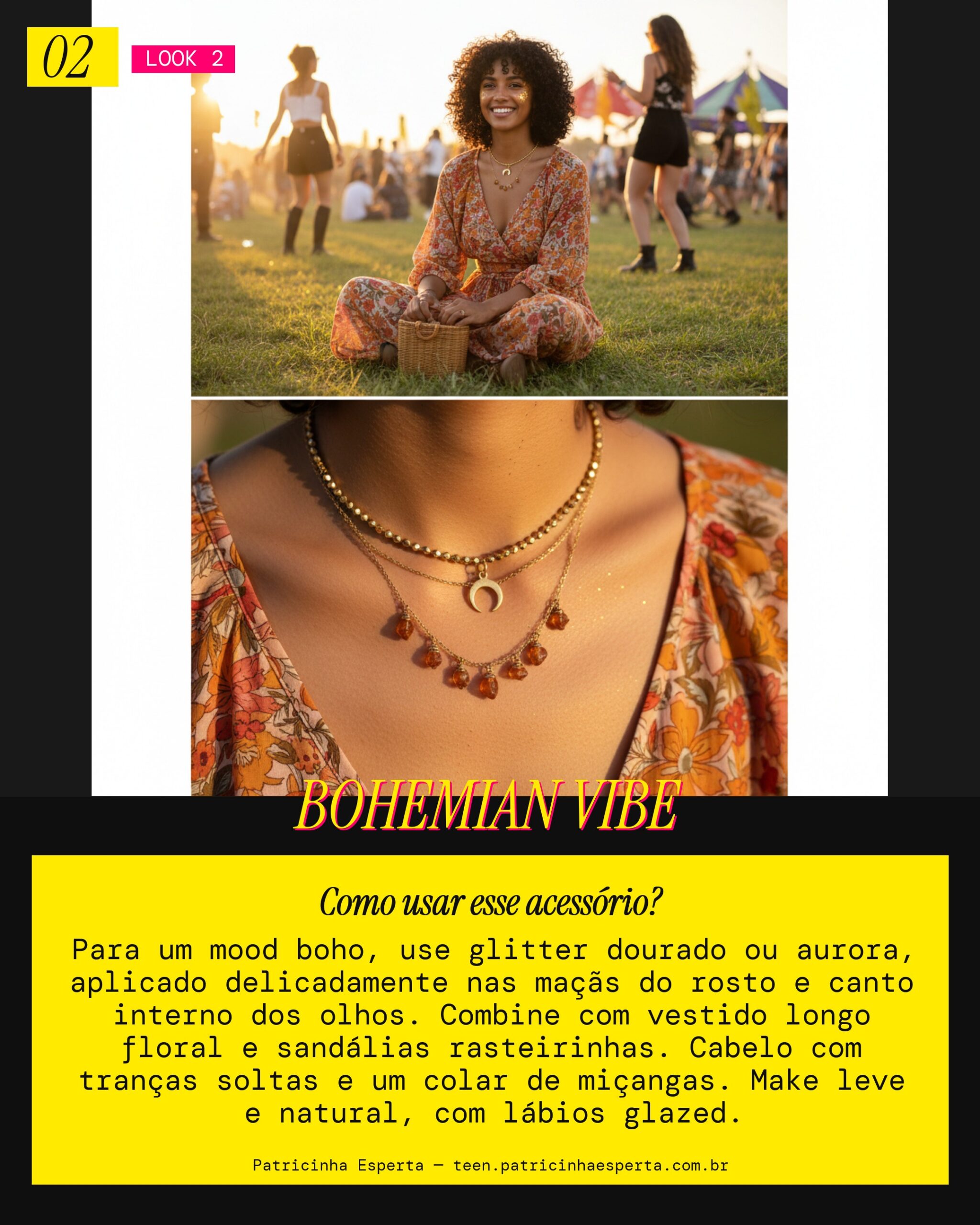 Look 2: Boho Chill, Sutil e Natural