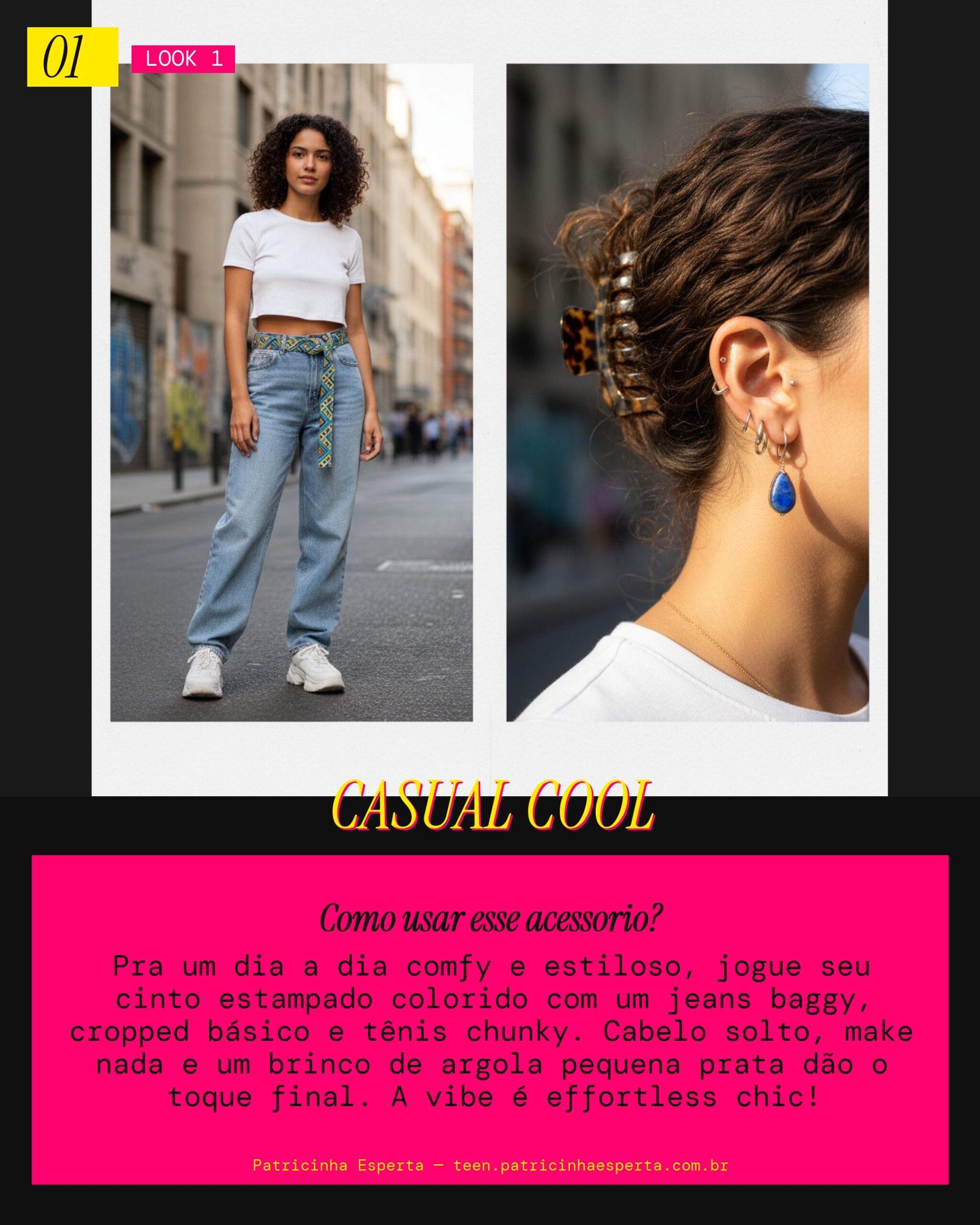 Look 1: Dia a Dia Despojado