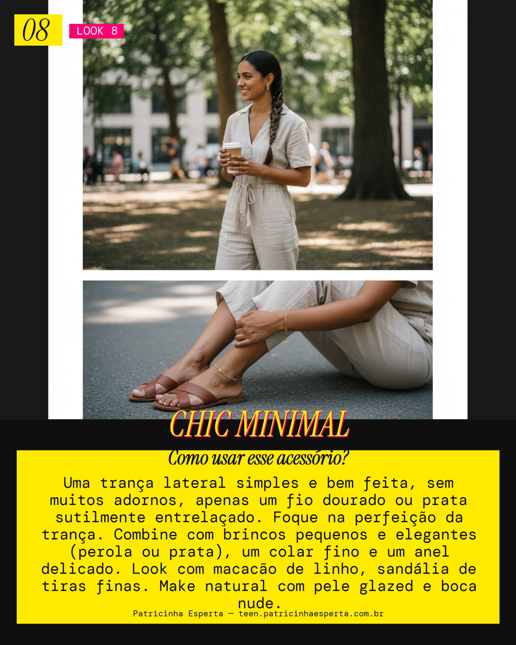 Trança Boho Minimalista: Menos é Mais, mas com Estilo