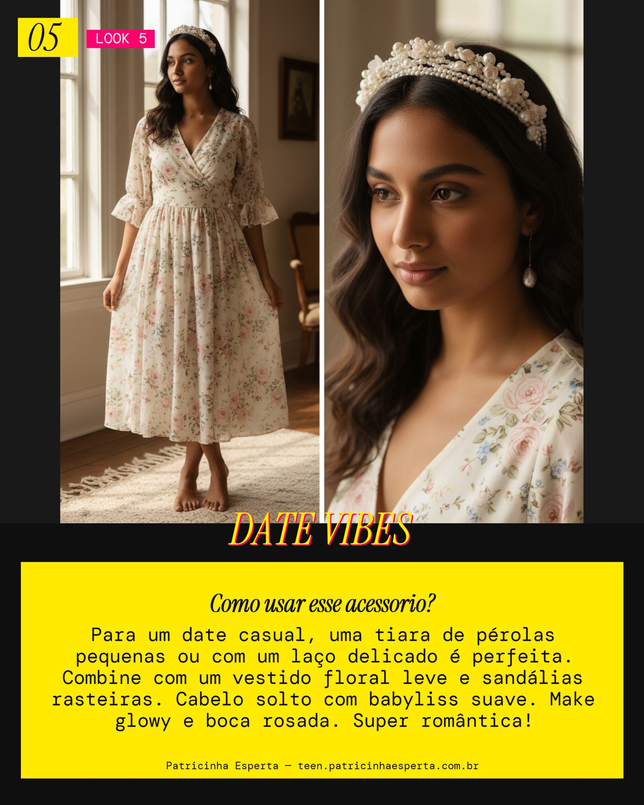 Tiara Princesa Moderna: Date Charm