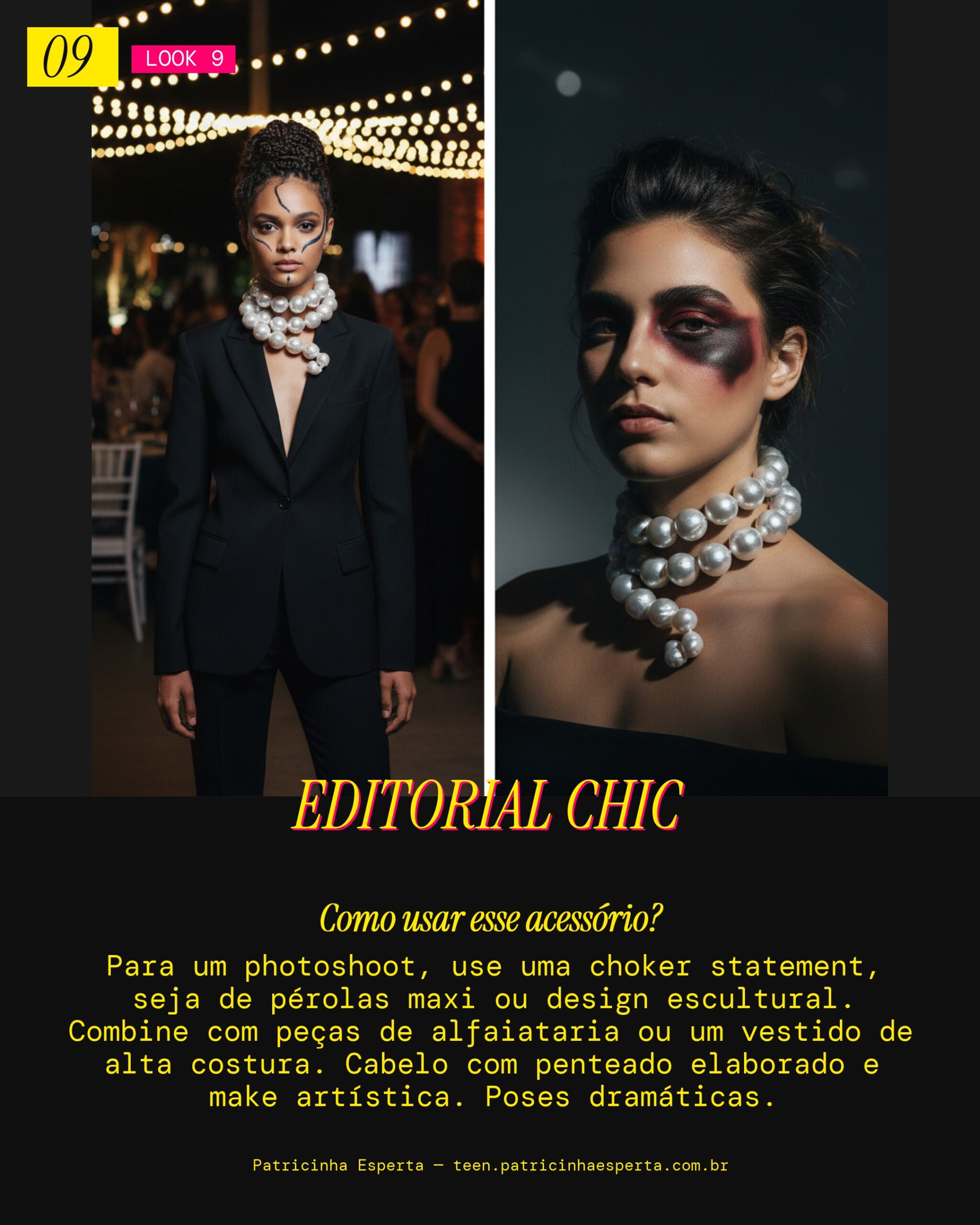 Choker Photoshoot Editorial: High Fashion
