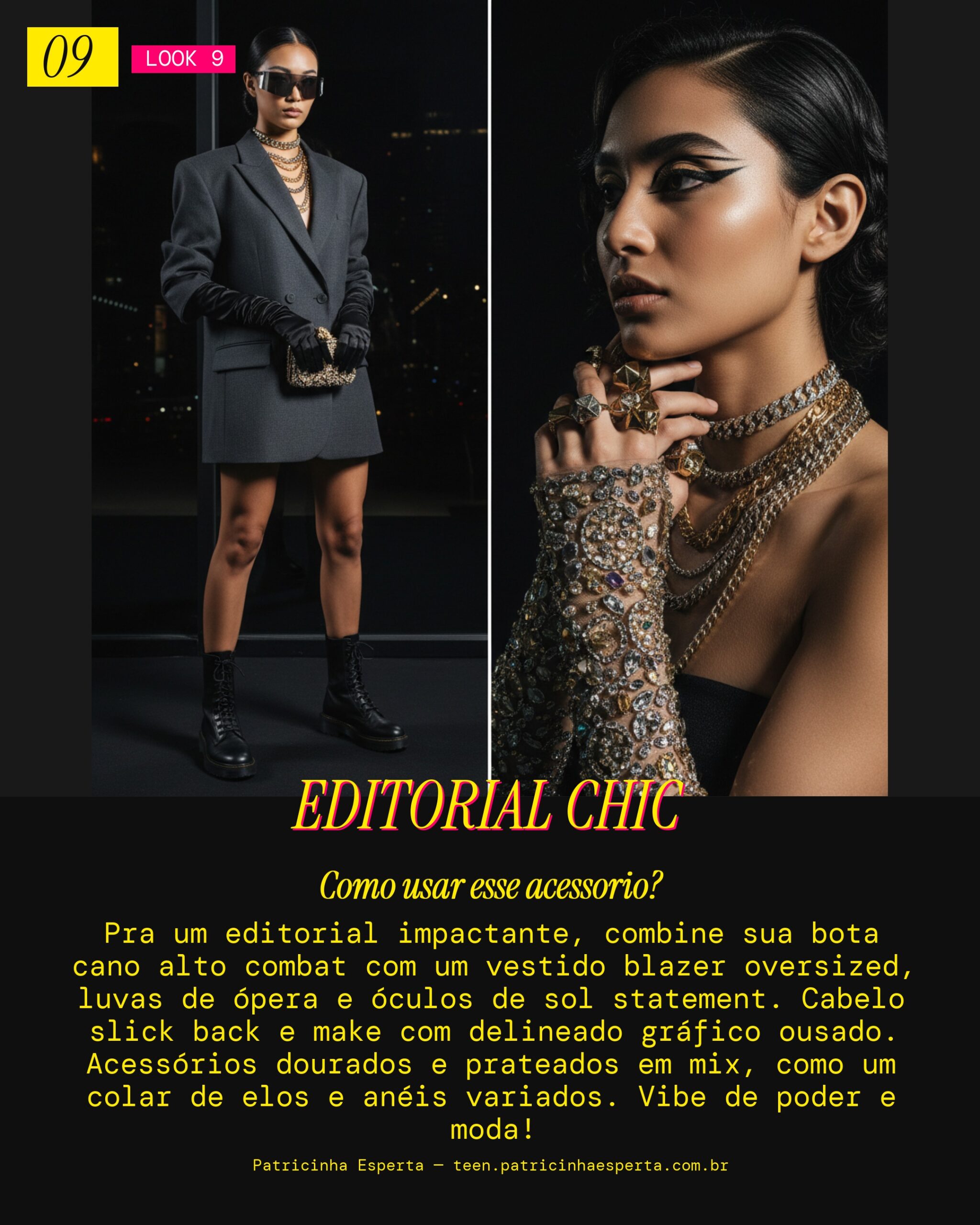 Look 9: Bota Combat Photoshoot Editorial