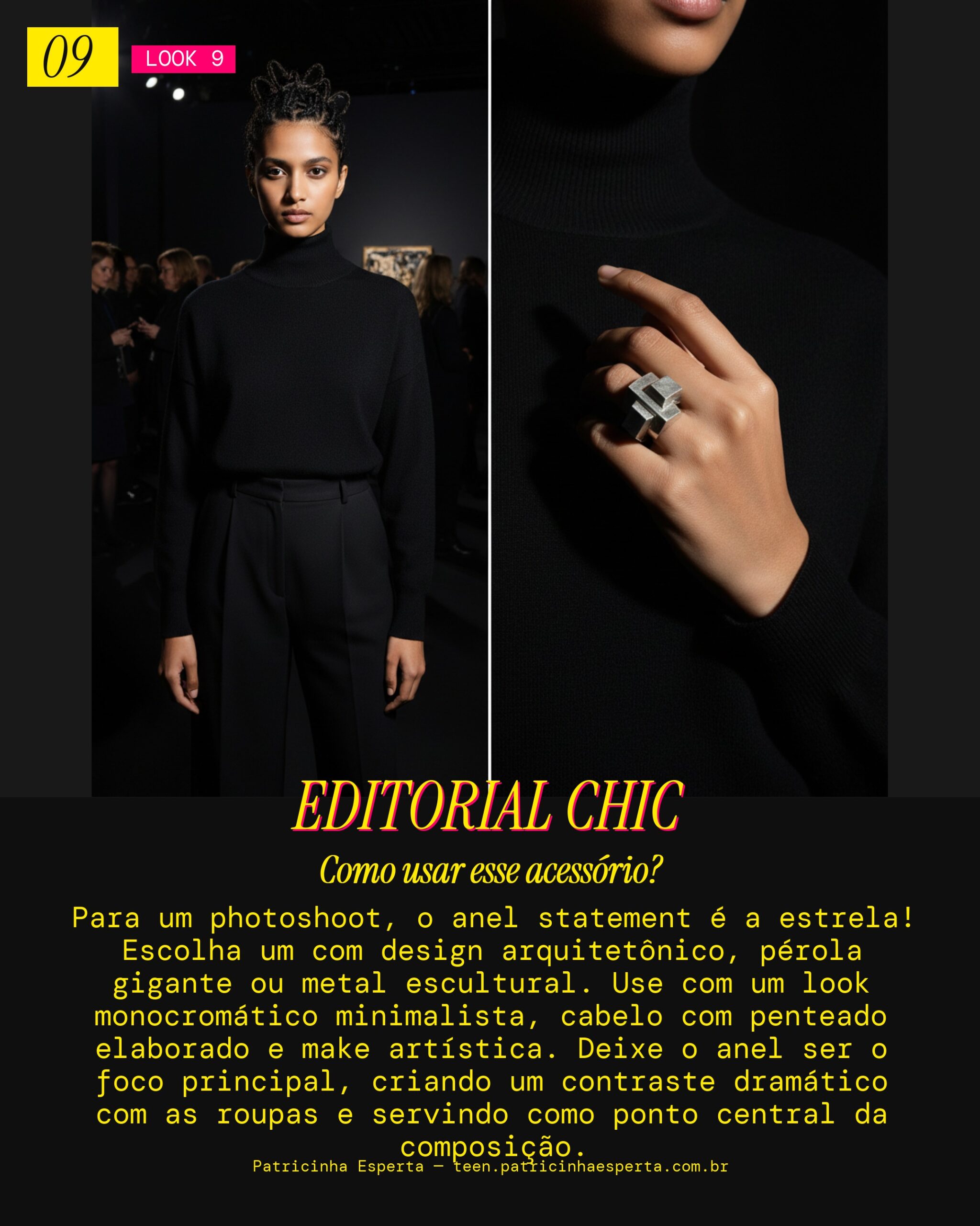 Look 9: Anel Statement Photoshoot Editorial