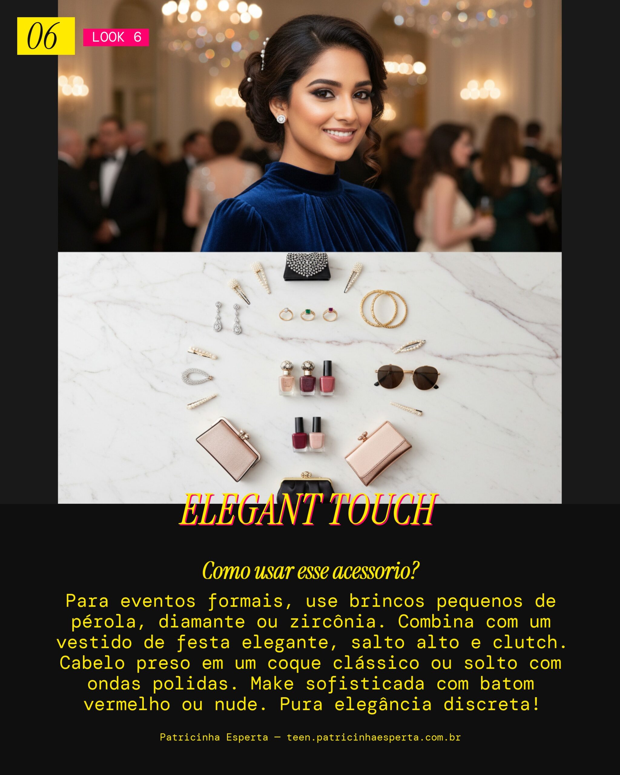 Brinco Pequeno Minimalista: Vibe Formal Chic