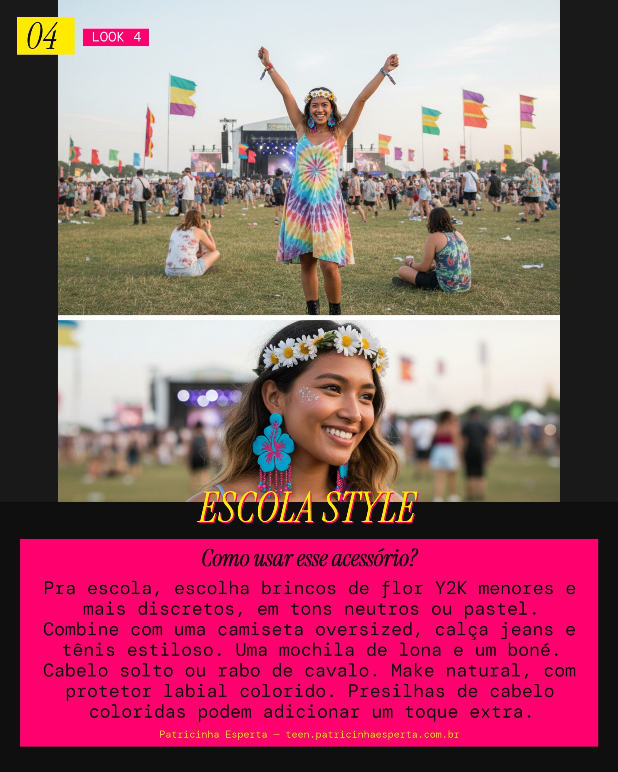 Look 4: Cool Na Escola