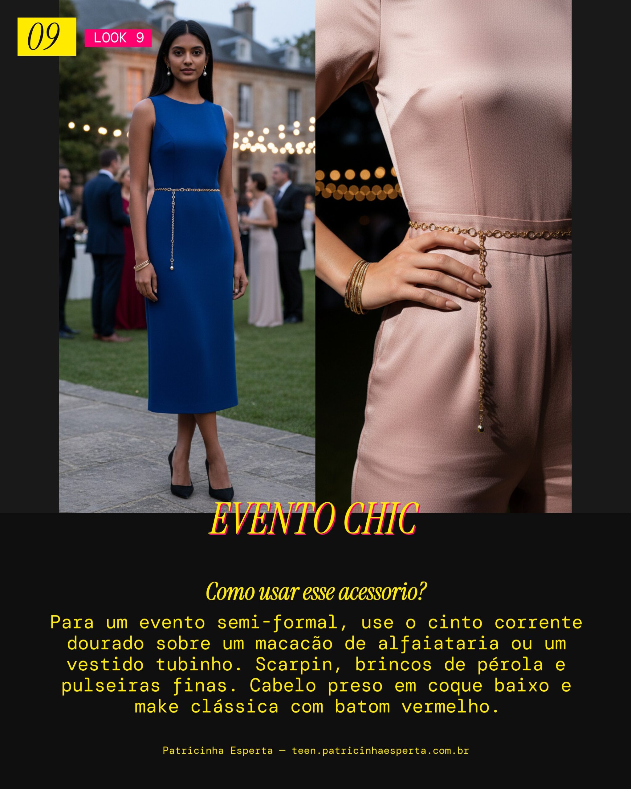 Cinto Corrente: Elegância Semi-Formal