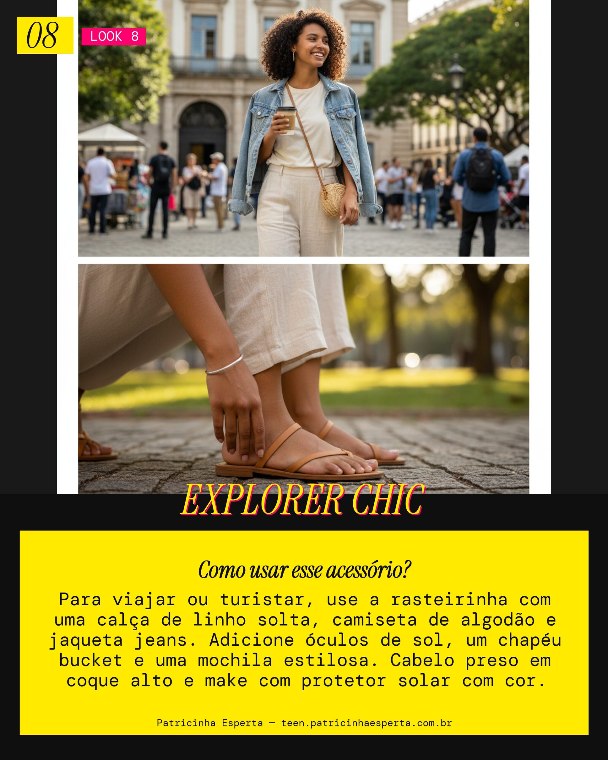 Look 8: Traveler Cool