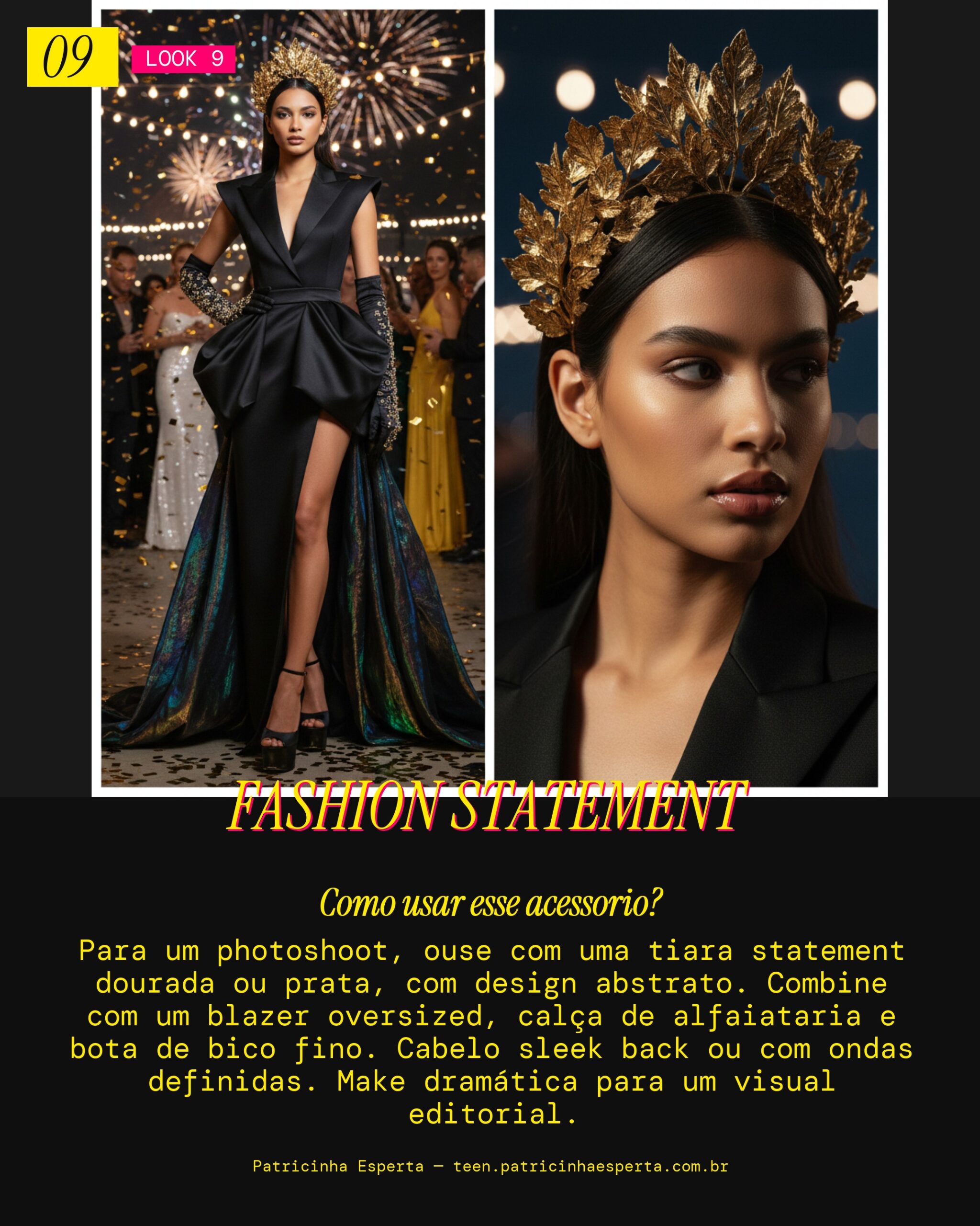 Tiara Princesa Moderna: Editorial Fashion