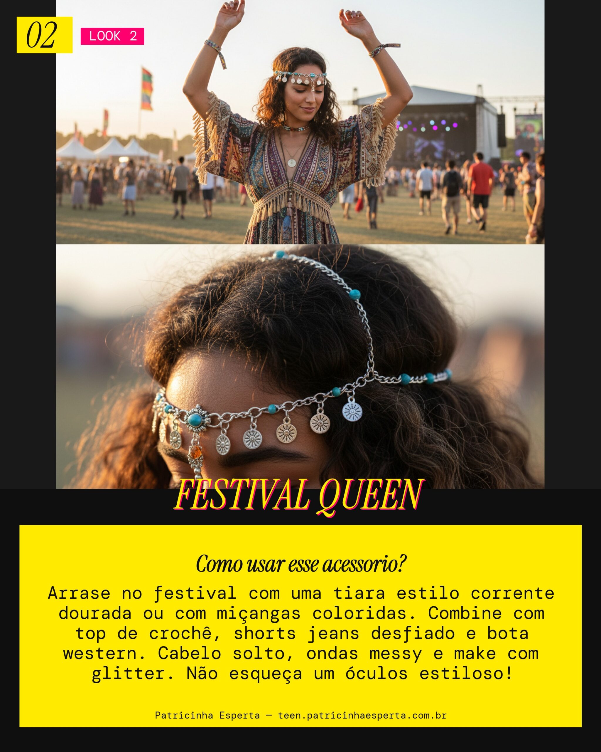 Tiara Princesa Moderna: Festival Glow