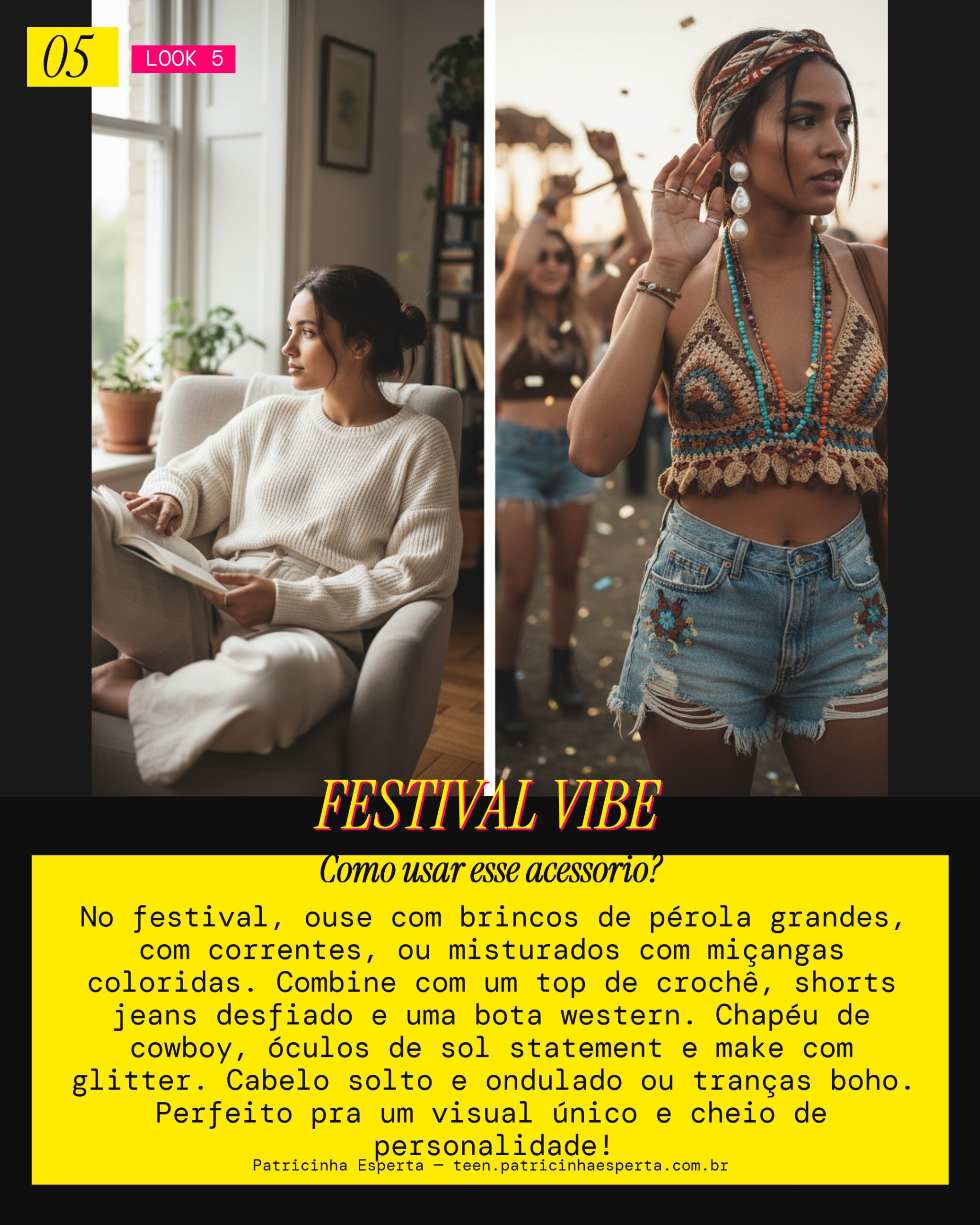 Look 5: Festival Aesthetic