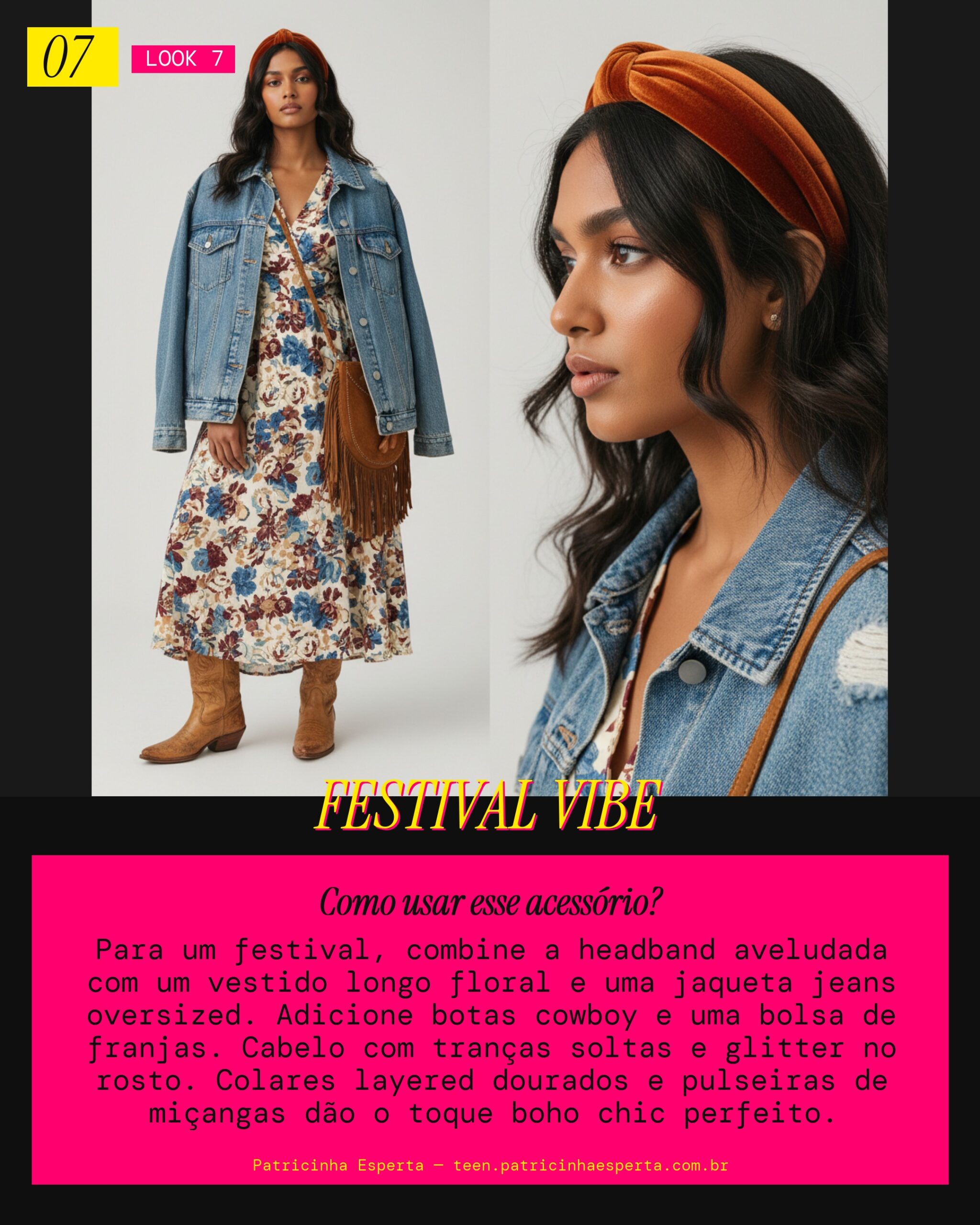 Look 7: Festival Glam Bohemian