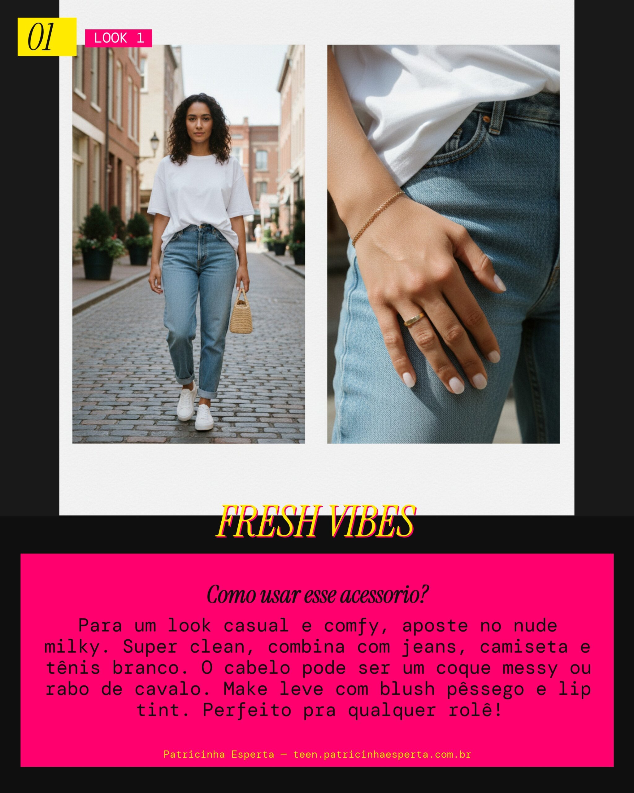 Unhas Nude: Dia a Dia Fresh