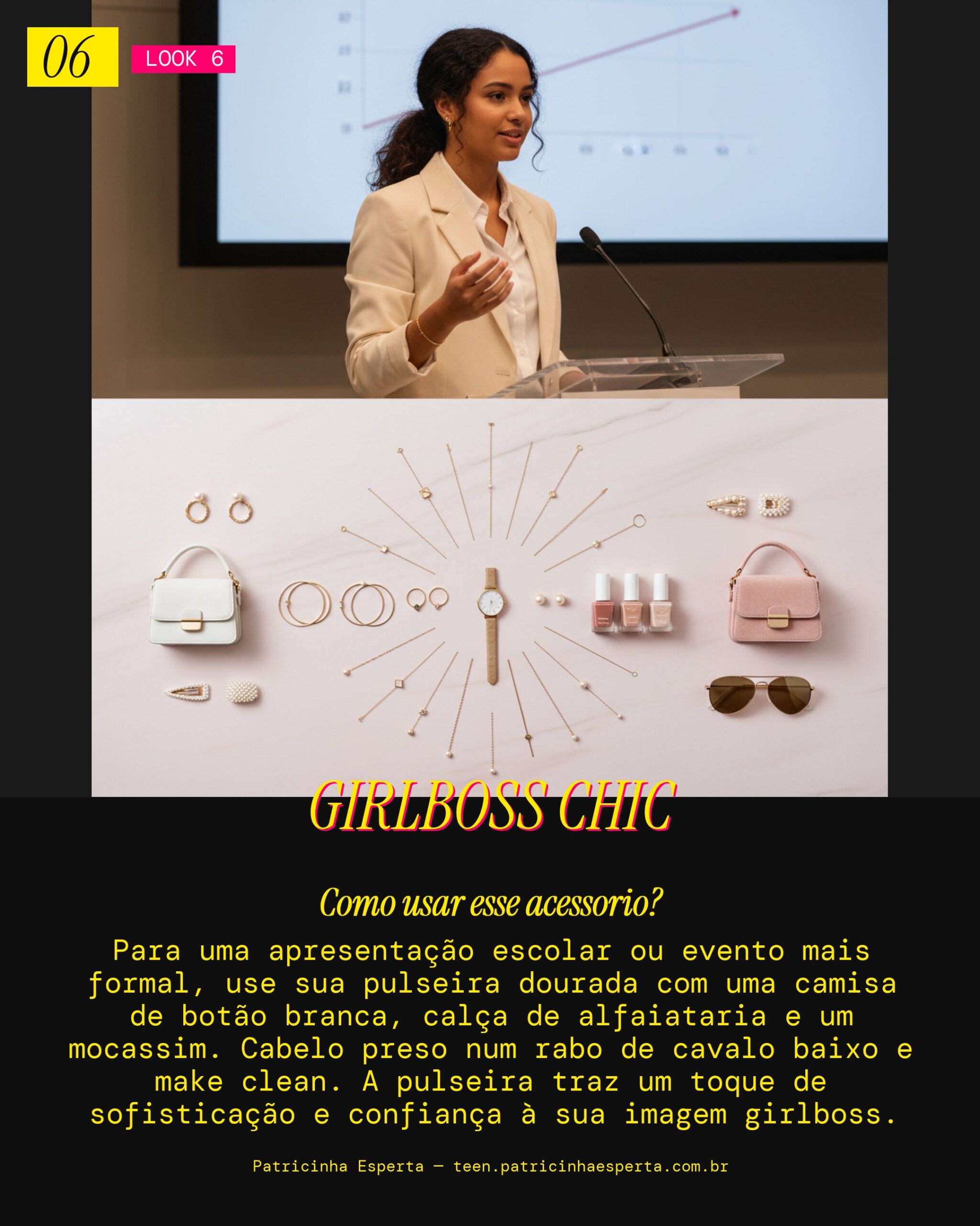 Look 6: Elegância para uma Apresentação